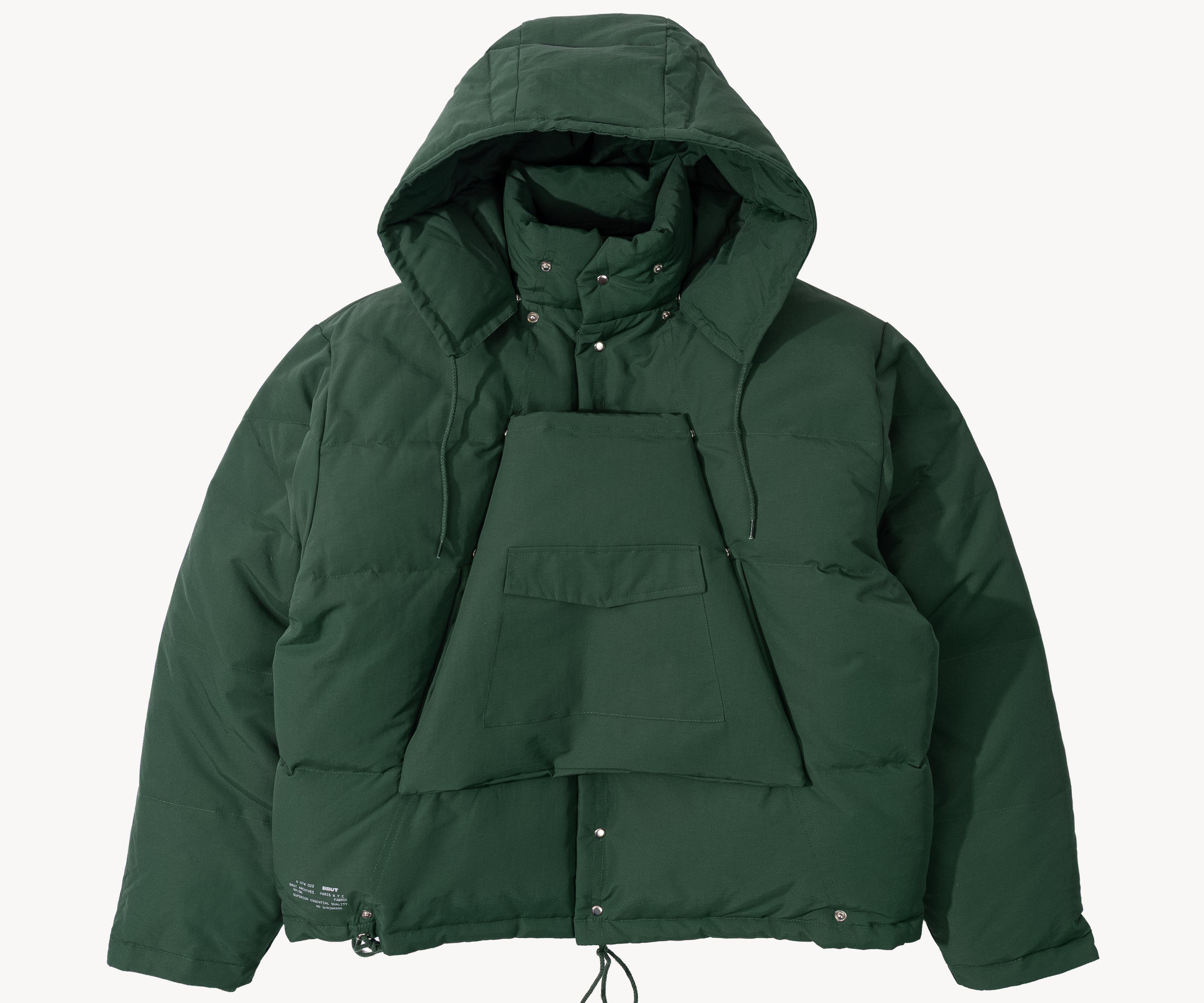 THE SUMMIT JACKET Manteaux et vestes TAILLE S / VERT - BRUT Clothing
