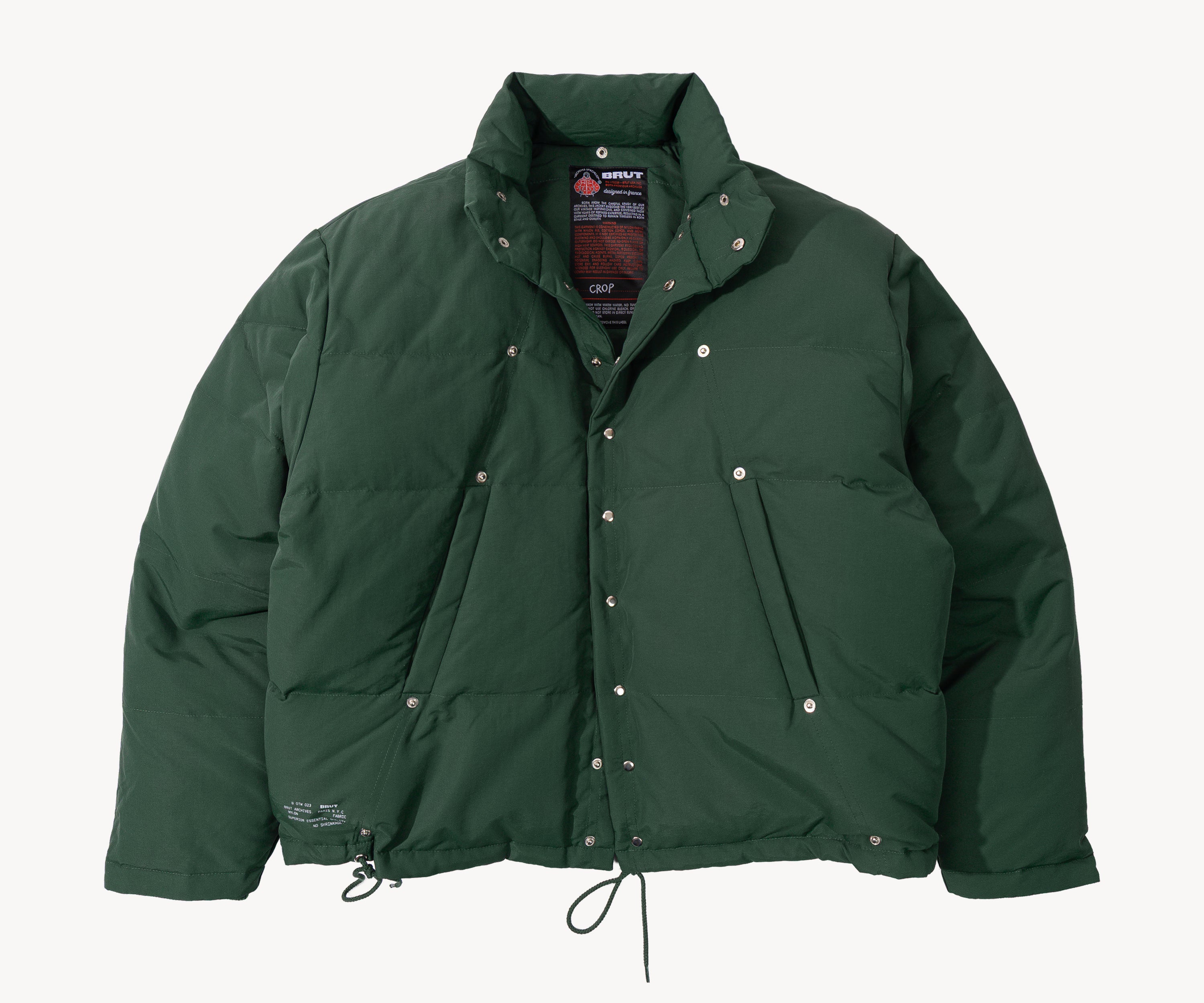 THE SUMMIT JACKET Manteaux et vestes TAILLE S / VERT - BRUT Clothing