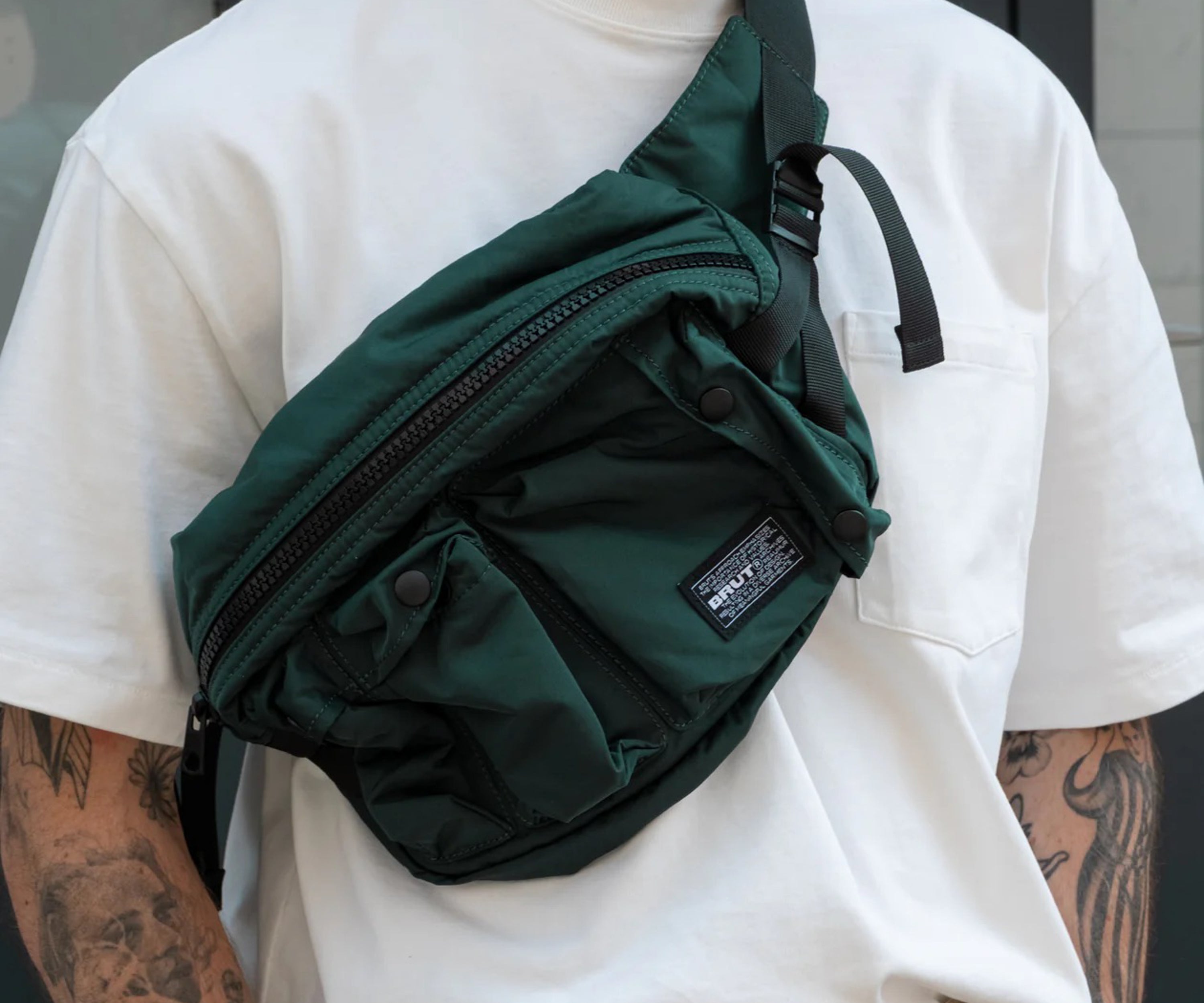 THE TACTICAL BAG Accessories FOREST GREEN - BRUT Clothing