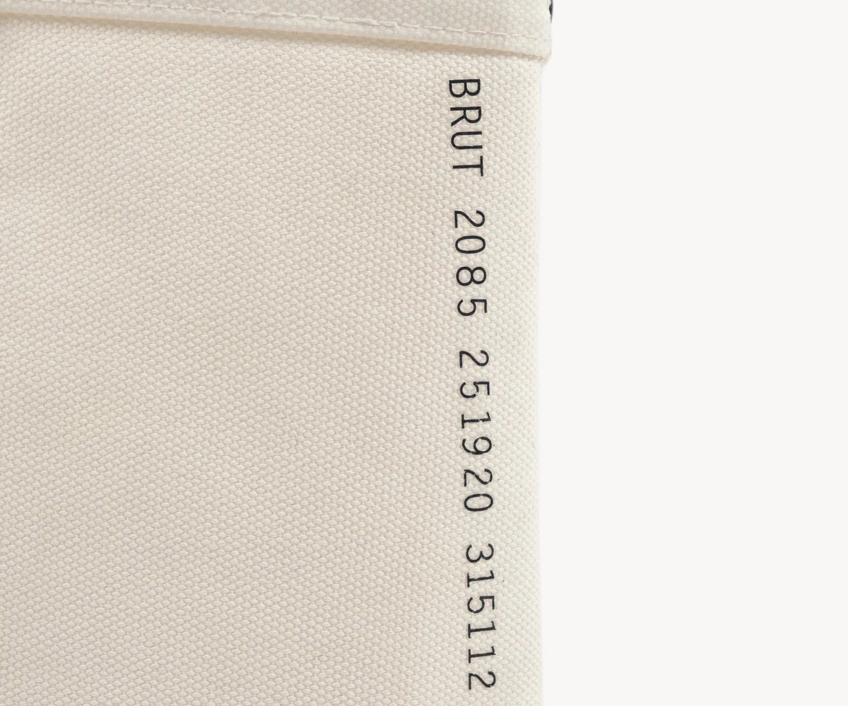 THE BEST COAL BAG BLANC- BRUT Clothing