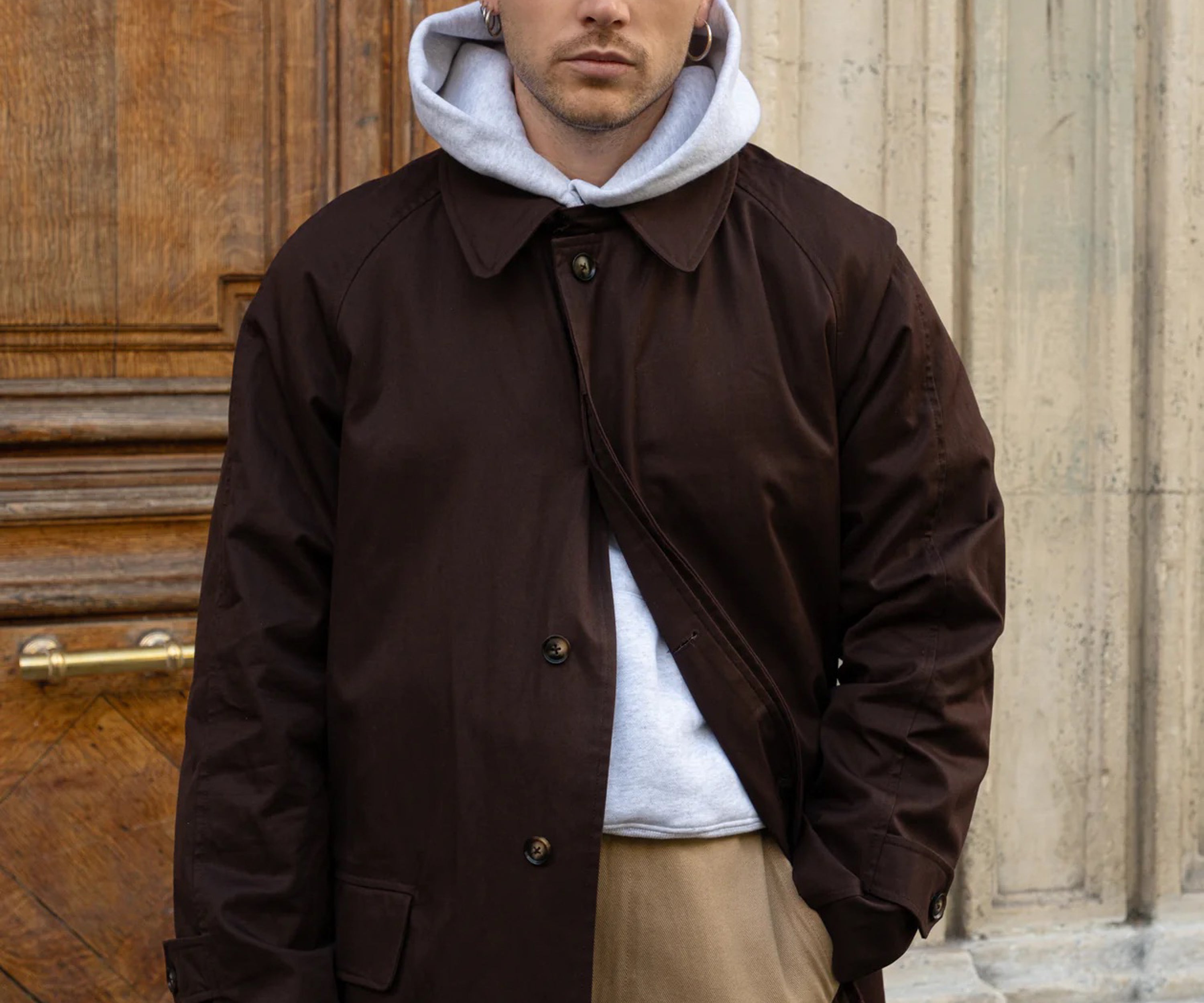 THE BEST MAC manteaux et vestes taille XS / MARRON FONCÉ - BRUT Clothing