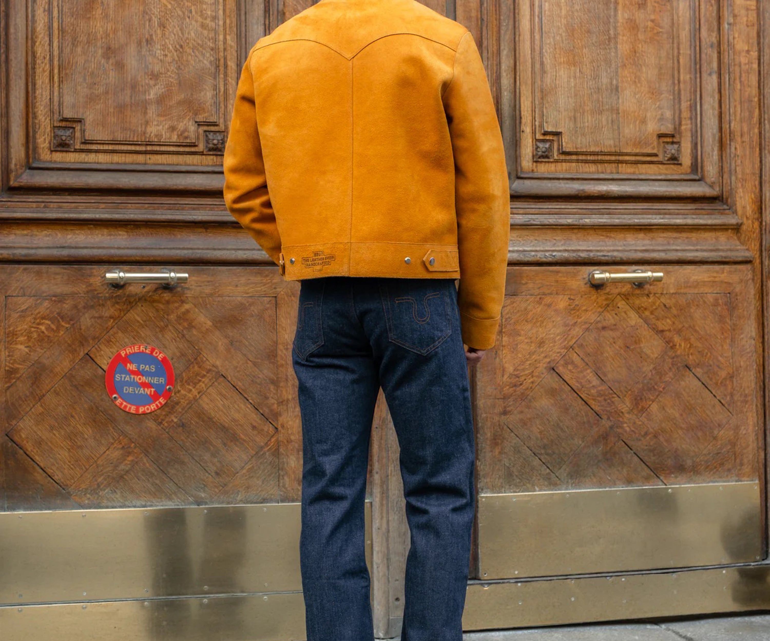 THE REVERSIBLE TRUCKER Manteaux et vestes SMALL / MOUTARDE - BRUT Clothing