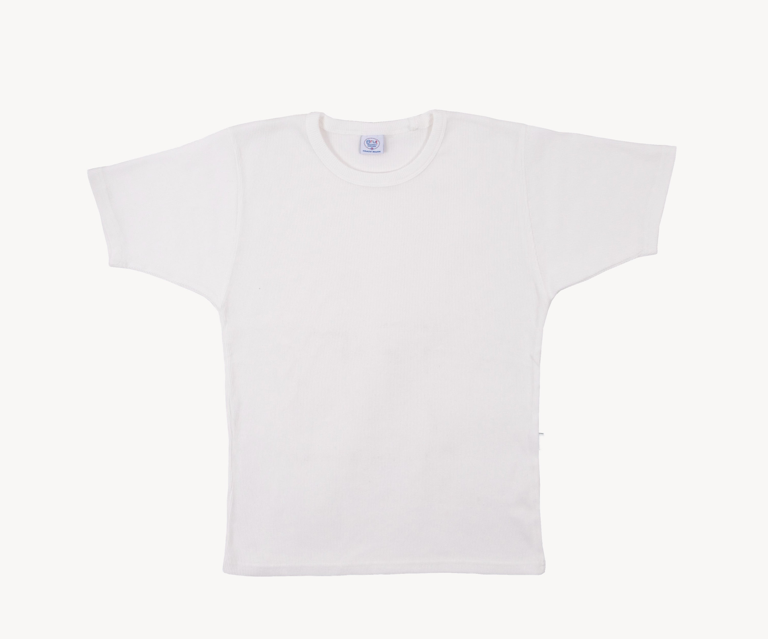 T-shirts THE RIB TEE X-SMALL / BLANC - BRUT Clothing