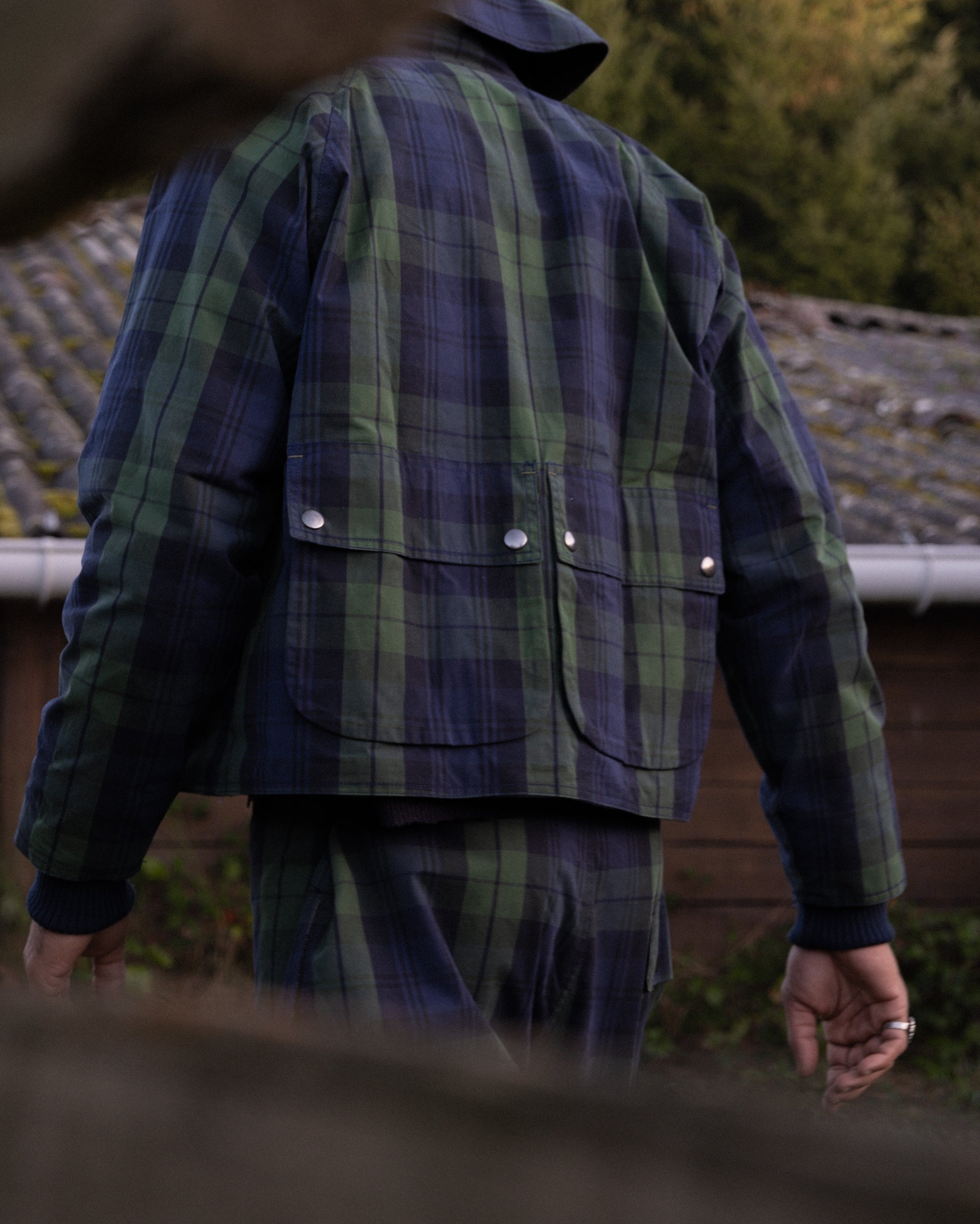 THE WAX JACKET - CHECKED | BRUT Vintage Shop | Worldwide