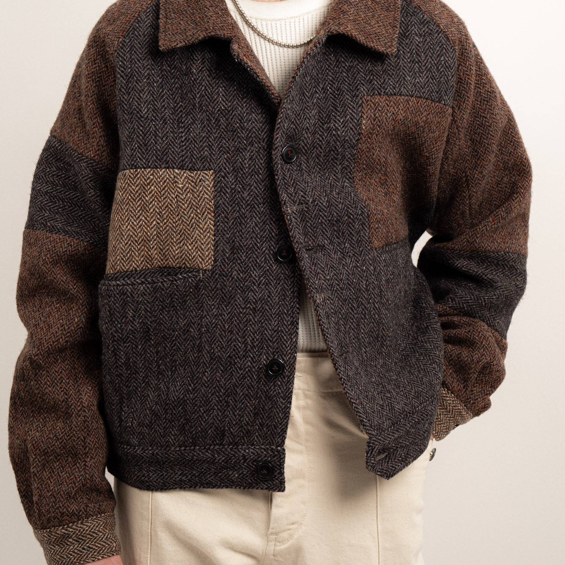 REWORK TWEED JACKET – BRUT Clothing