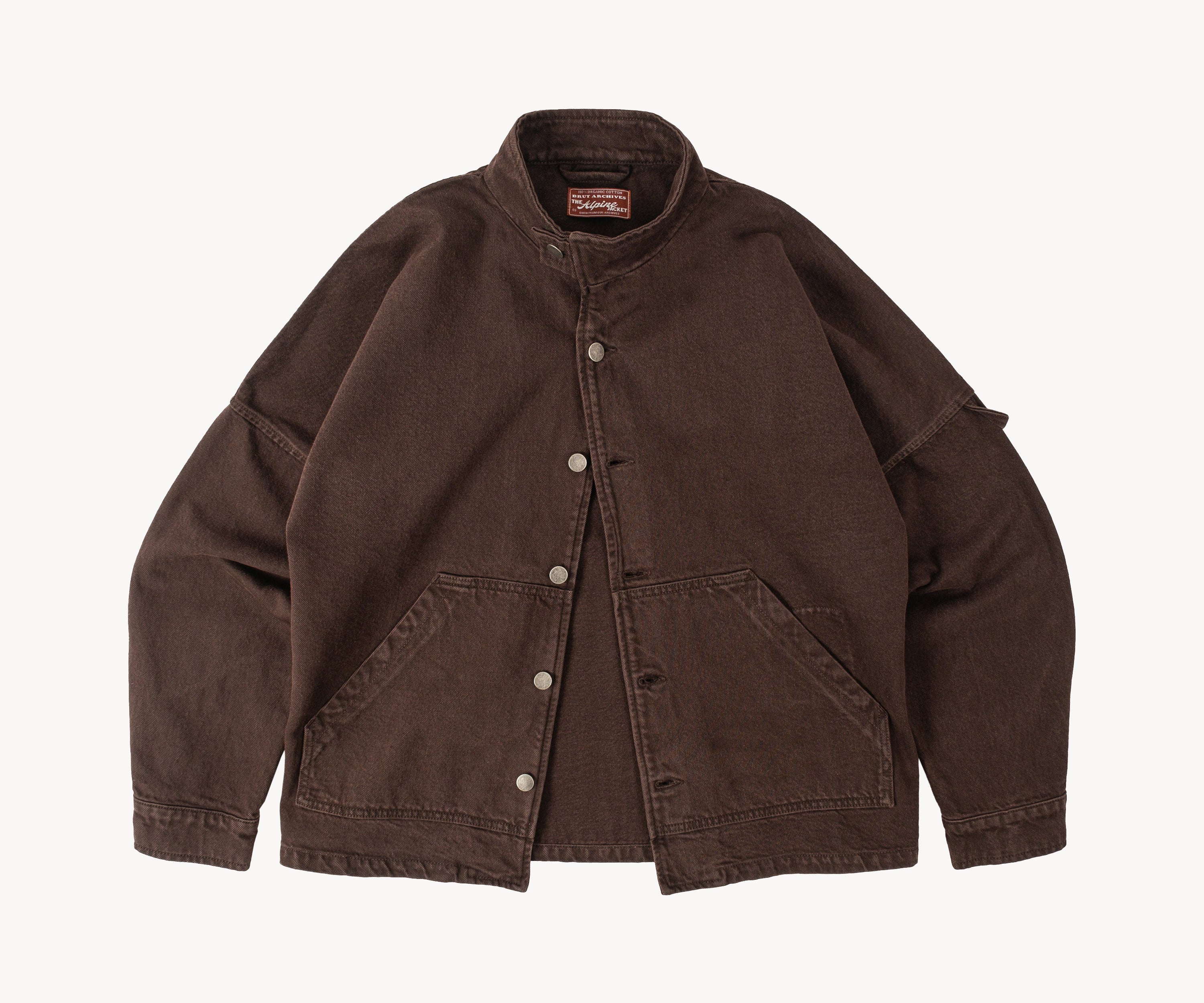 THE ALPINE JACKET Manteaux et vestes XS / MARRON - BRUT Clothing