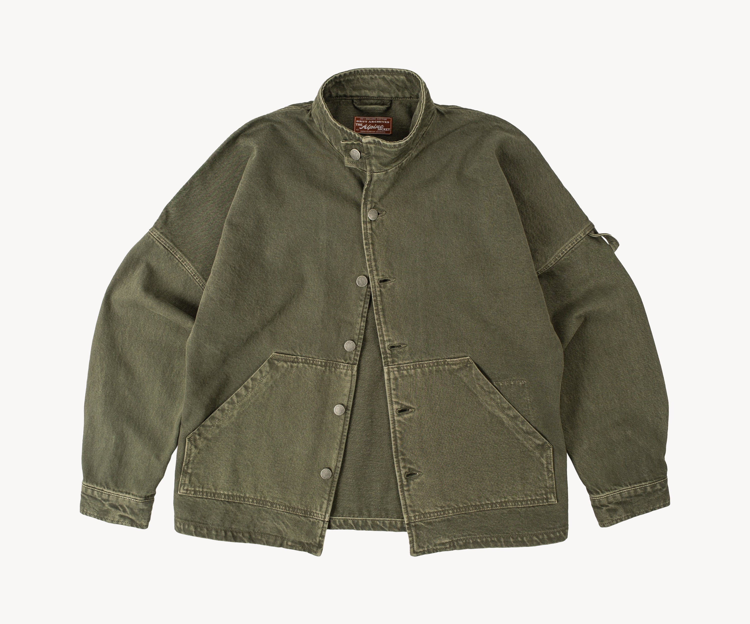 THE ALPINE JACKET Manteaux et vestes XS / VERT OLIVE - BRUT Clothing
