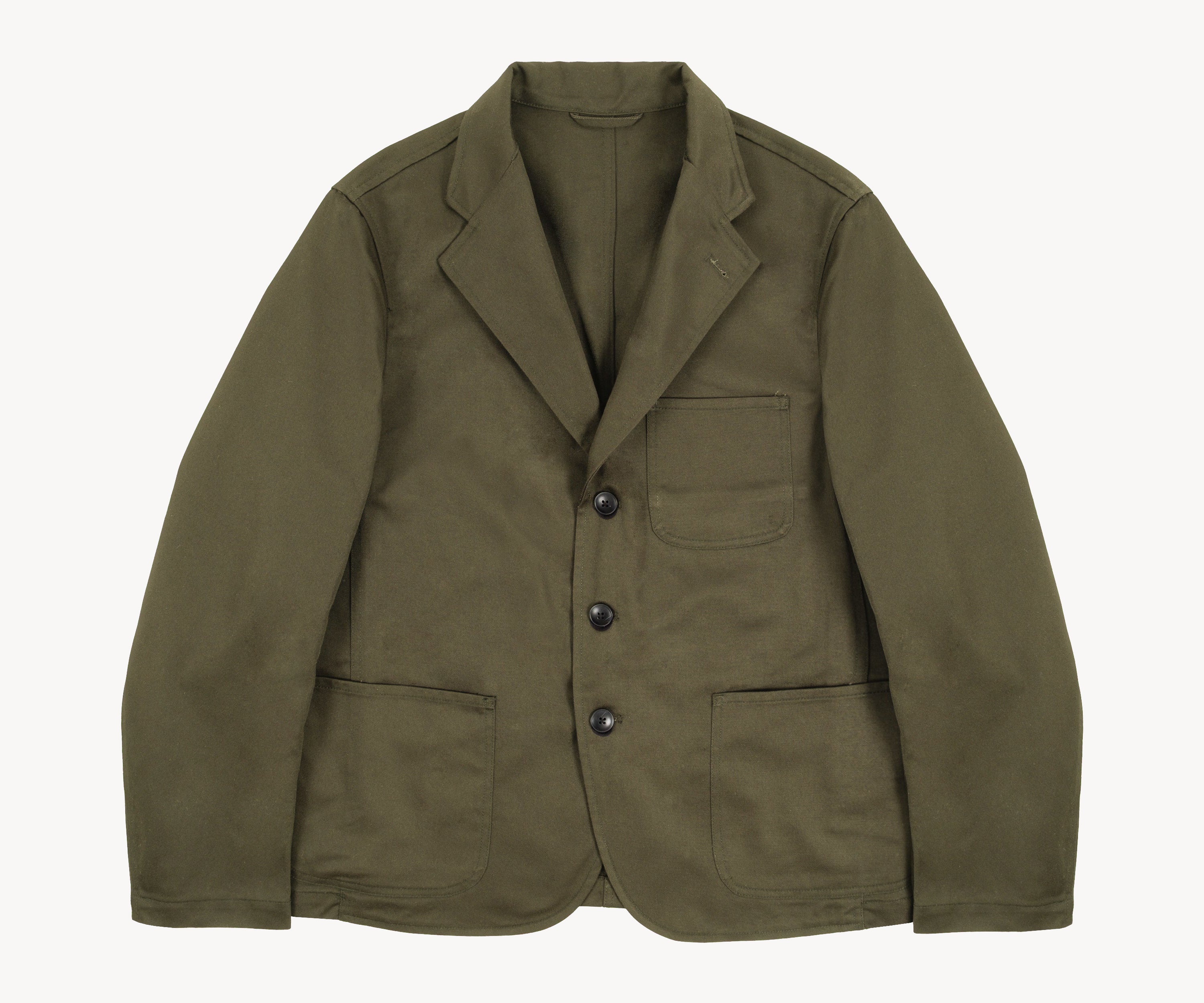 THE BEST CASUAL BLAZER Coats & Jackets X-SMALL / OLIVE GREEN - BRUT Clothing