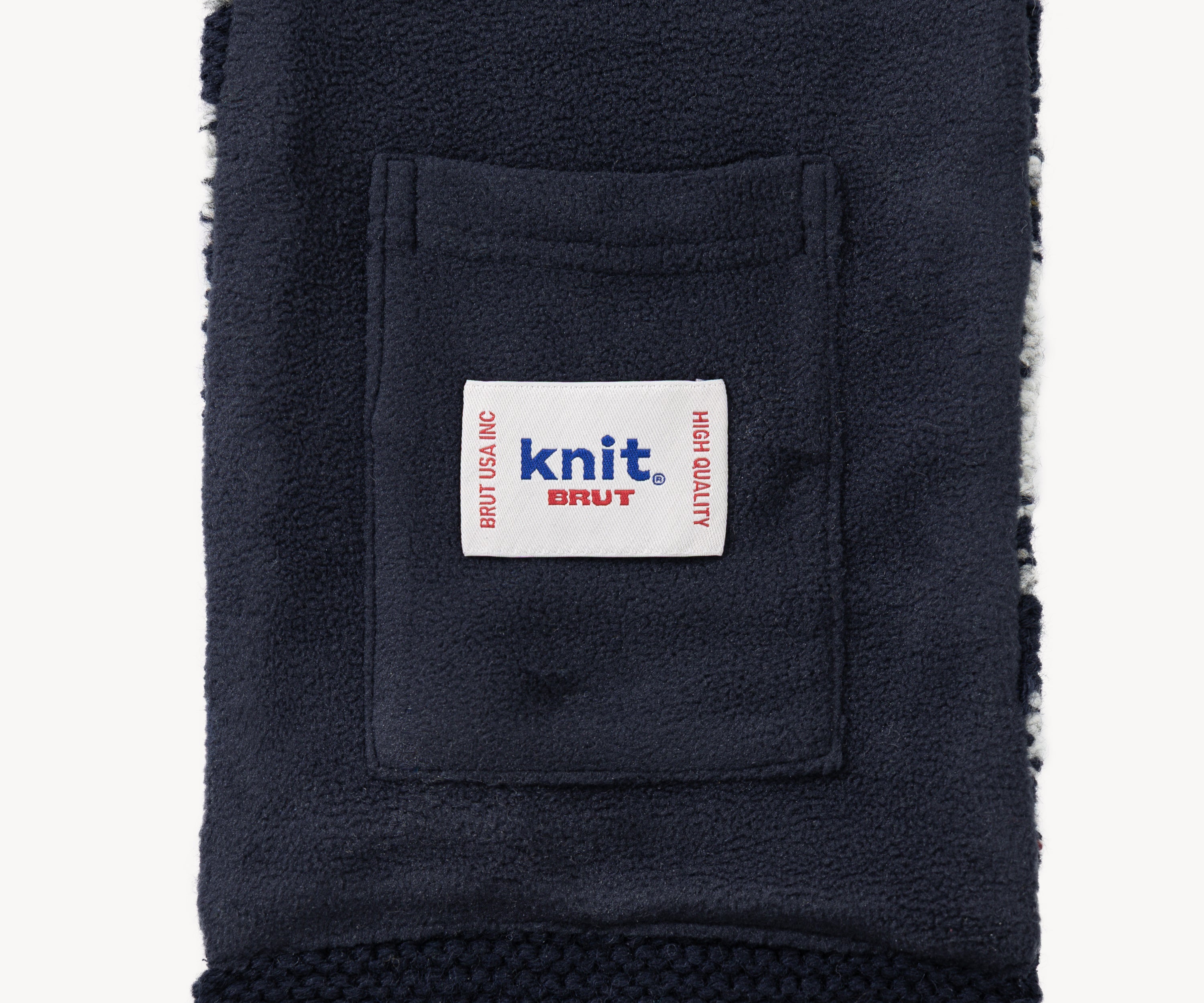 THE EXPEDITION SCARF Écharpes bleu marine - BRUT Clothing
