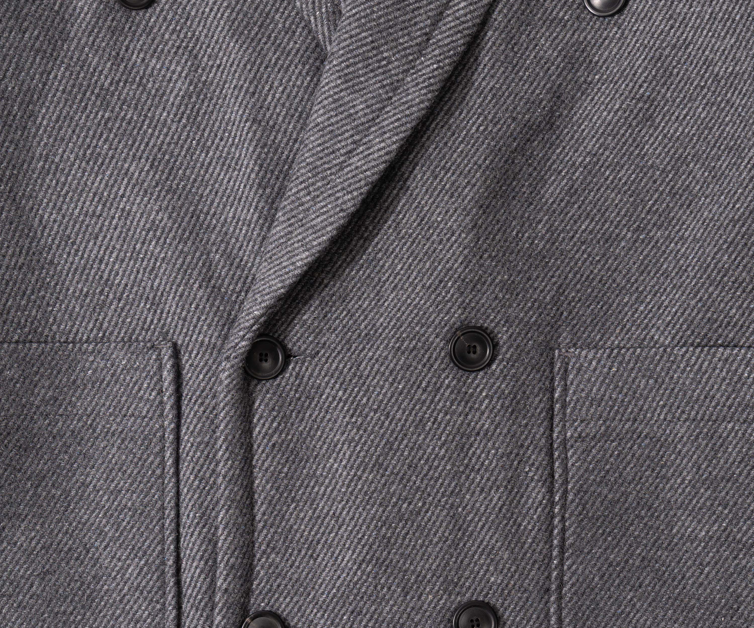 THE POLO COAT Manteaux et vestes TAILLE PETITE / GRIS - BRUT Clothing