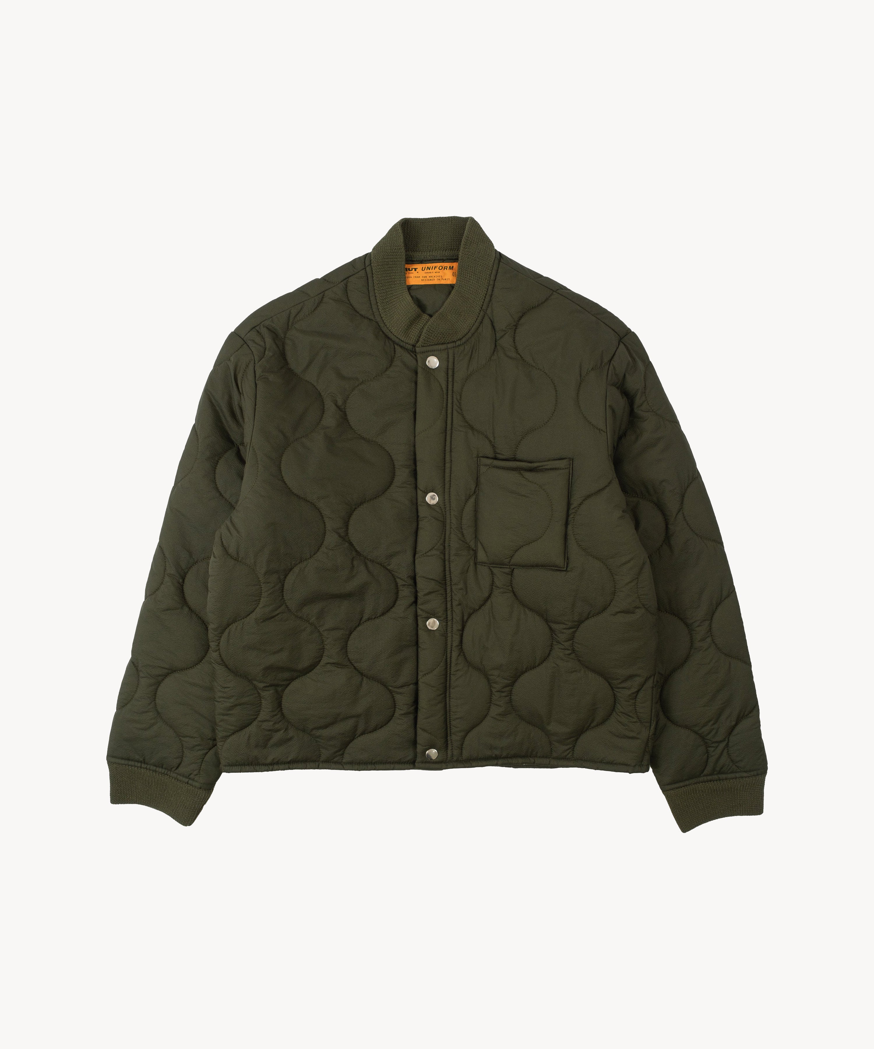THE RIPSTOP LINER - ARMY GREEN | BRUT Vintage Shop | Worldwide