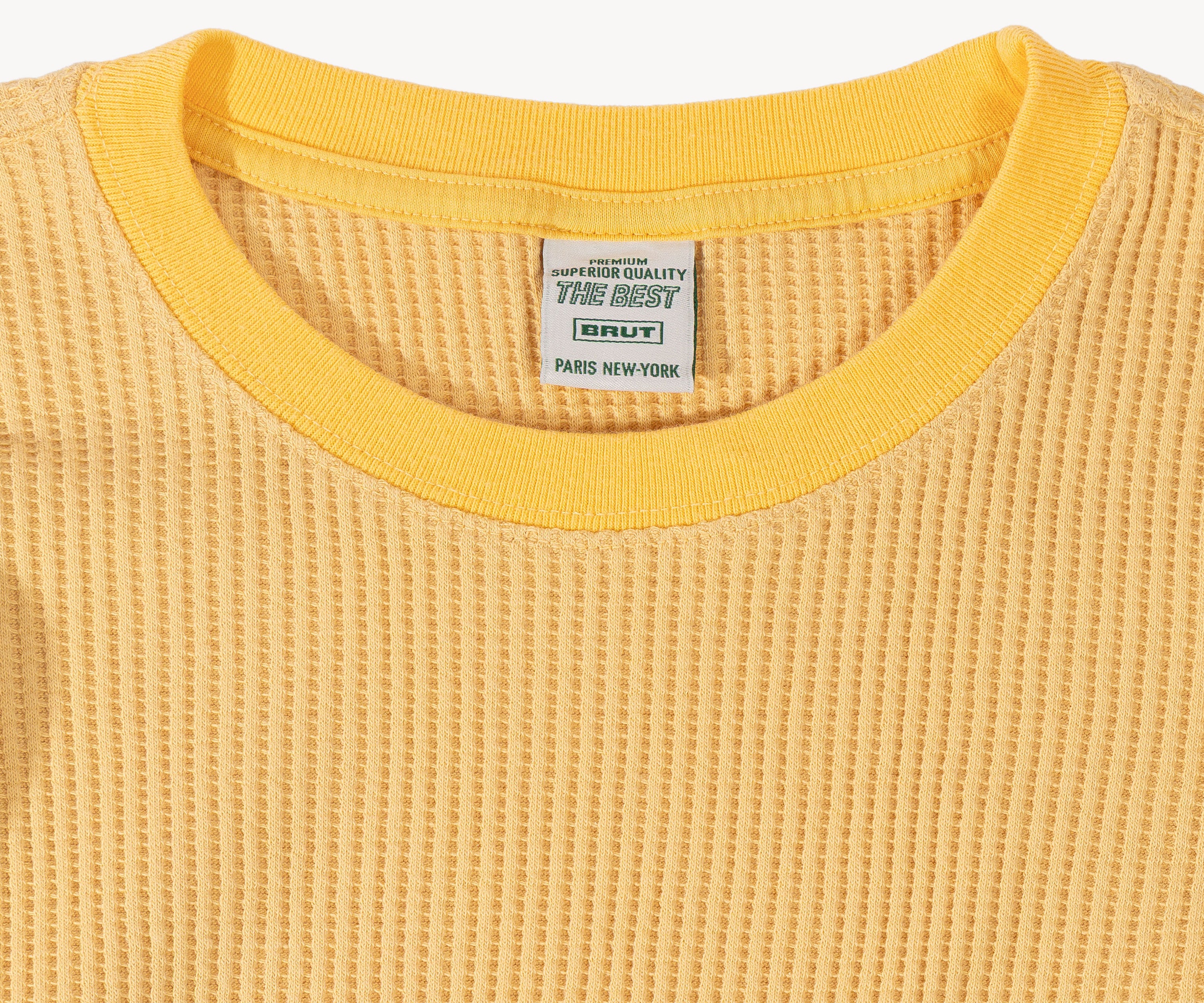 THE BEST THERMAL X-SMALL / JAUNE - BRUT Clothing