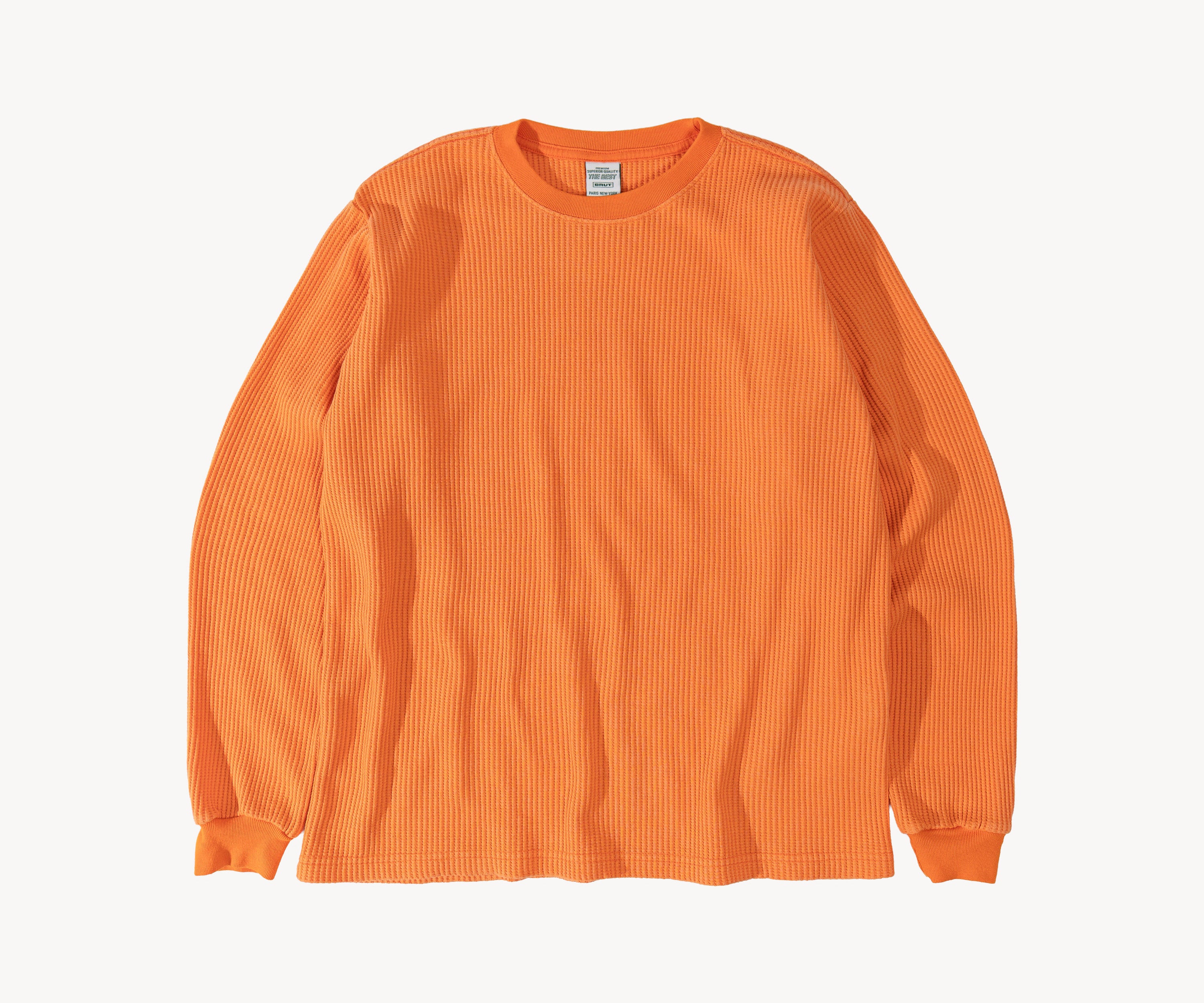 THE BEST THERMAL X-SMALL / ORANGE VIF - BRUT Clothing