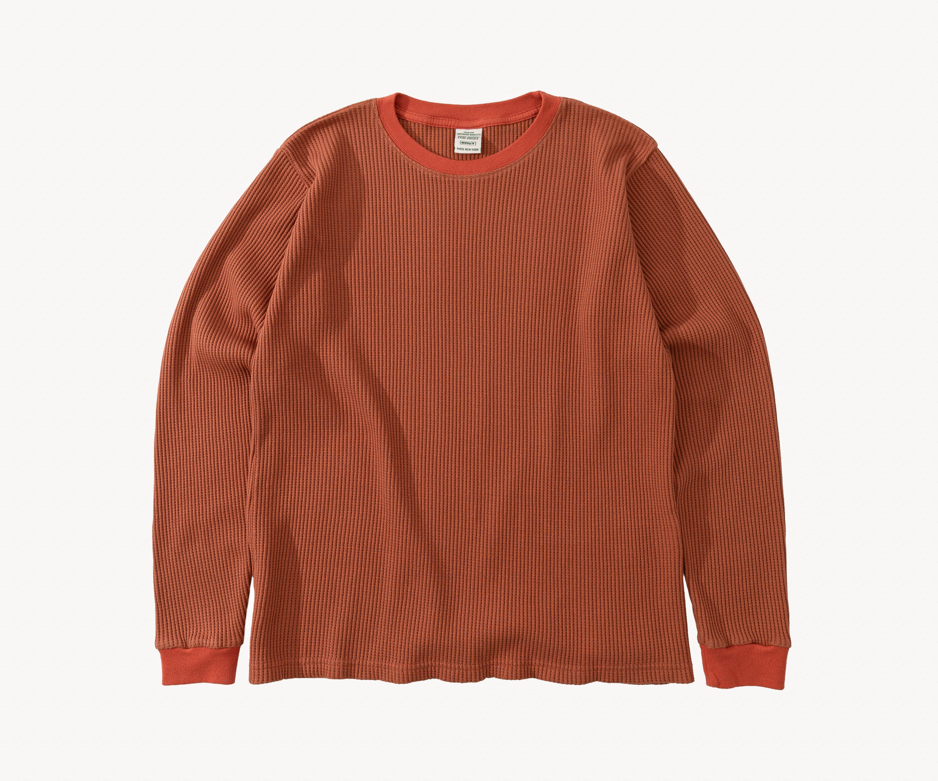THE BEST THERMAL X-SMALL / ORANGE DÉLAVÉ - BRUT Clothing