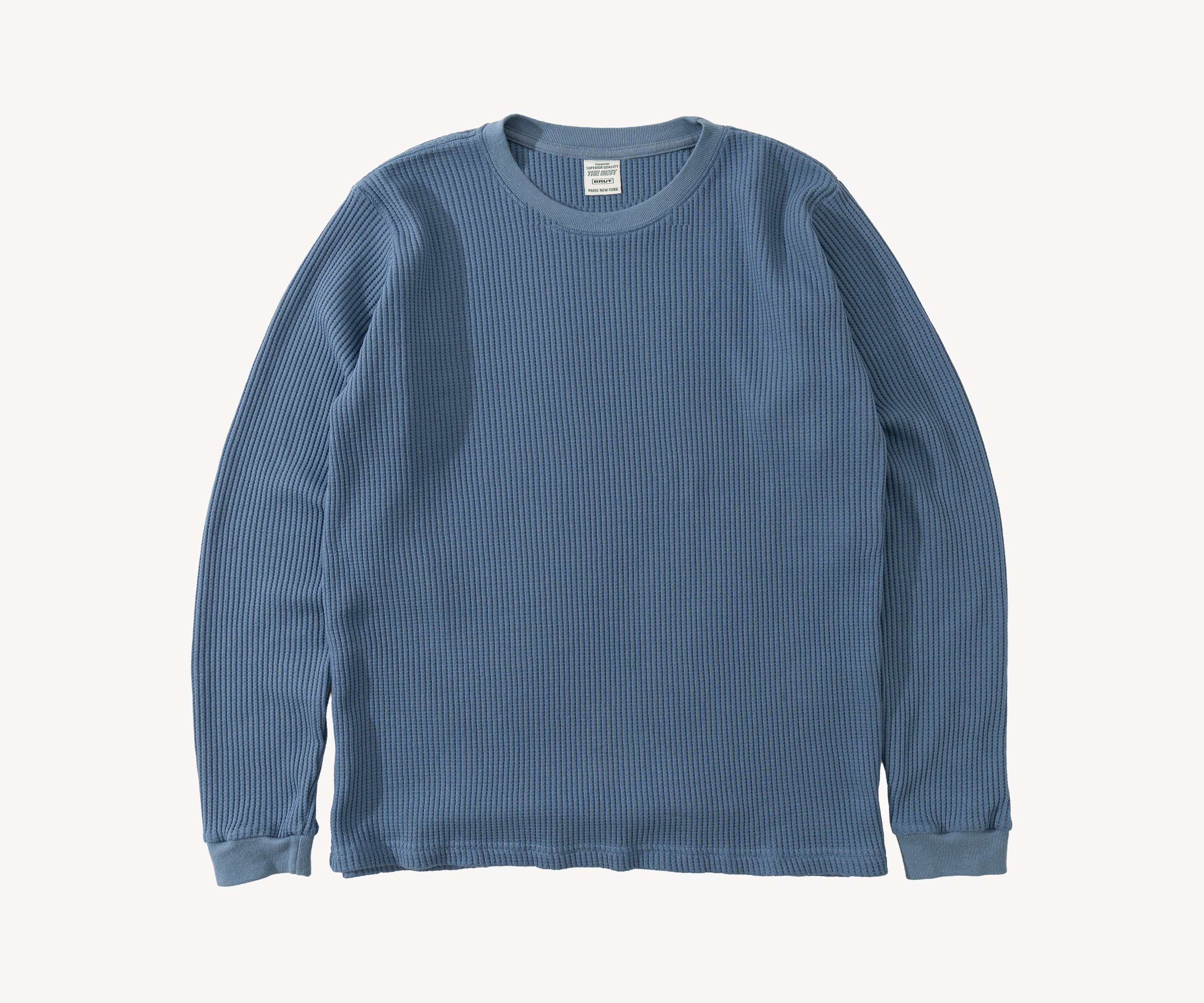 THE BEST THERMAL T-Shirts X-SMALL / ROYAL BLUE - BRUT Clothing