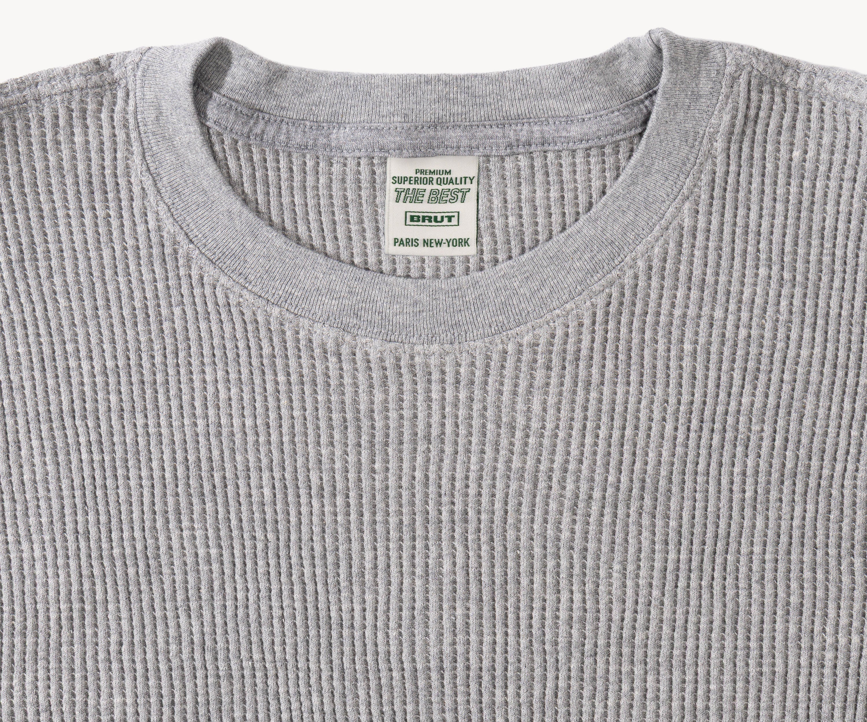 THE BEST THERMAL X-SMALL / GRIS - BRUT Clothing