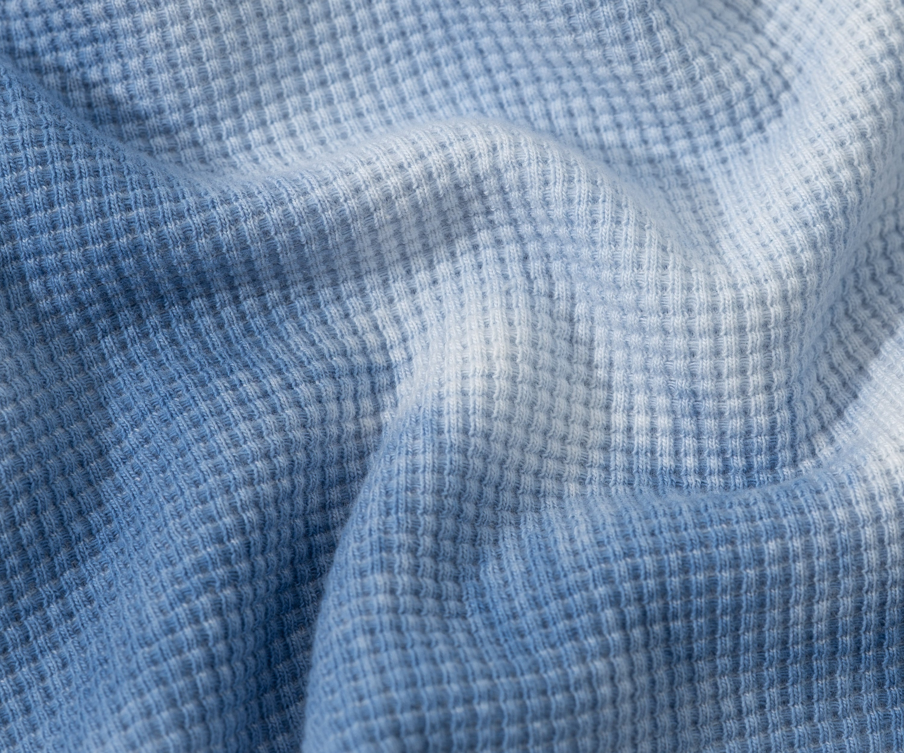 THE THERMAL ZIP SWEAT  - Tailles XS / BLEU BÉBÉ - BRUT Clothing