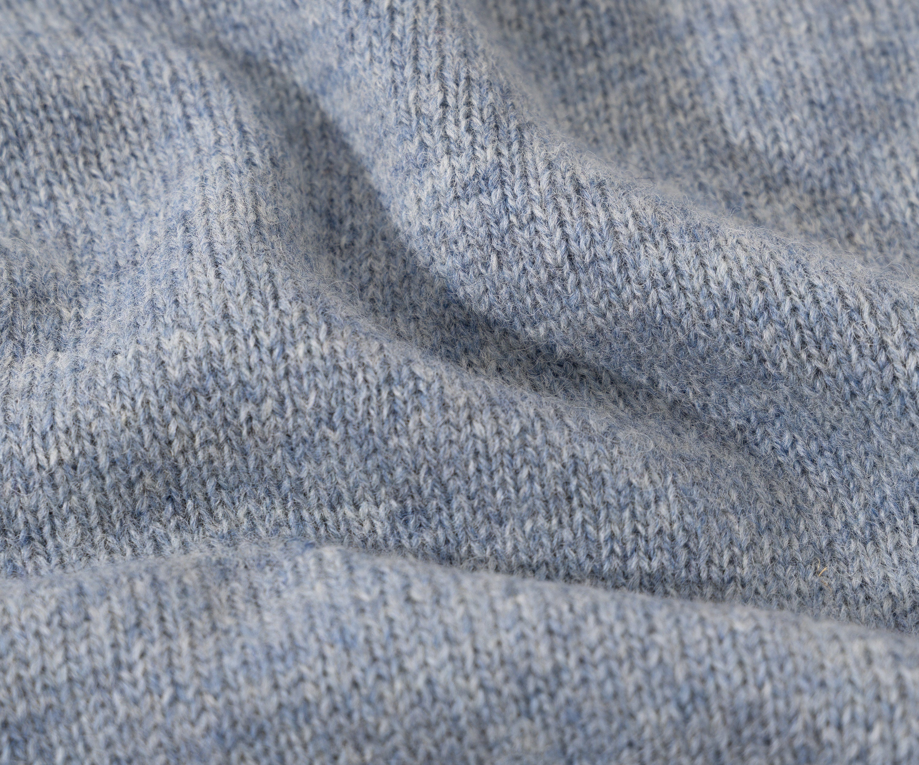 THE SHETLAND POLO Knitwear X-SMALL / NORSE BLUE - BRUT Clothing