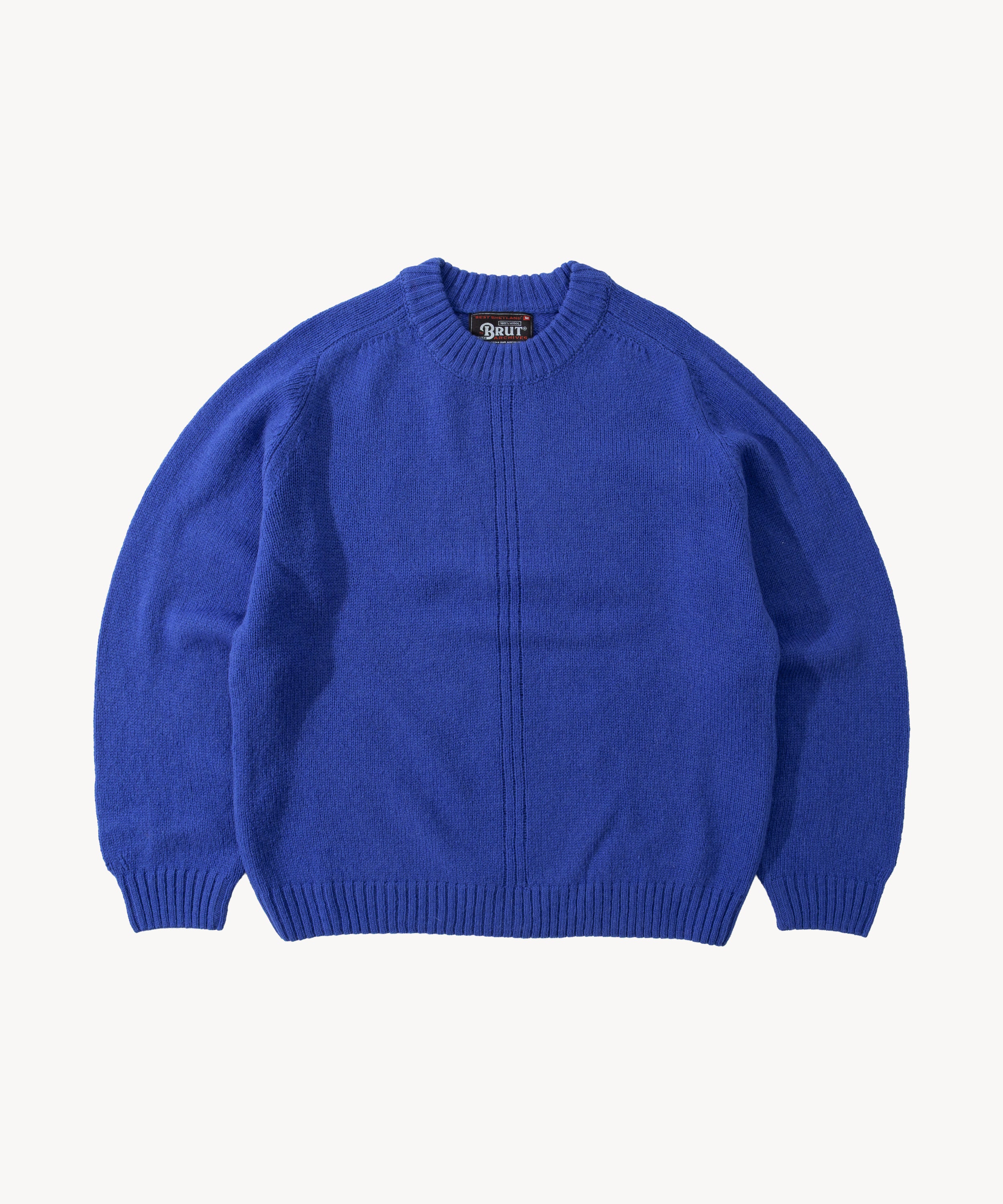 THE SHETLAND SWEATER - ROYAL BLUE | BRUT CLOTHING – BRUT Clothing