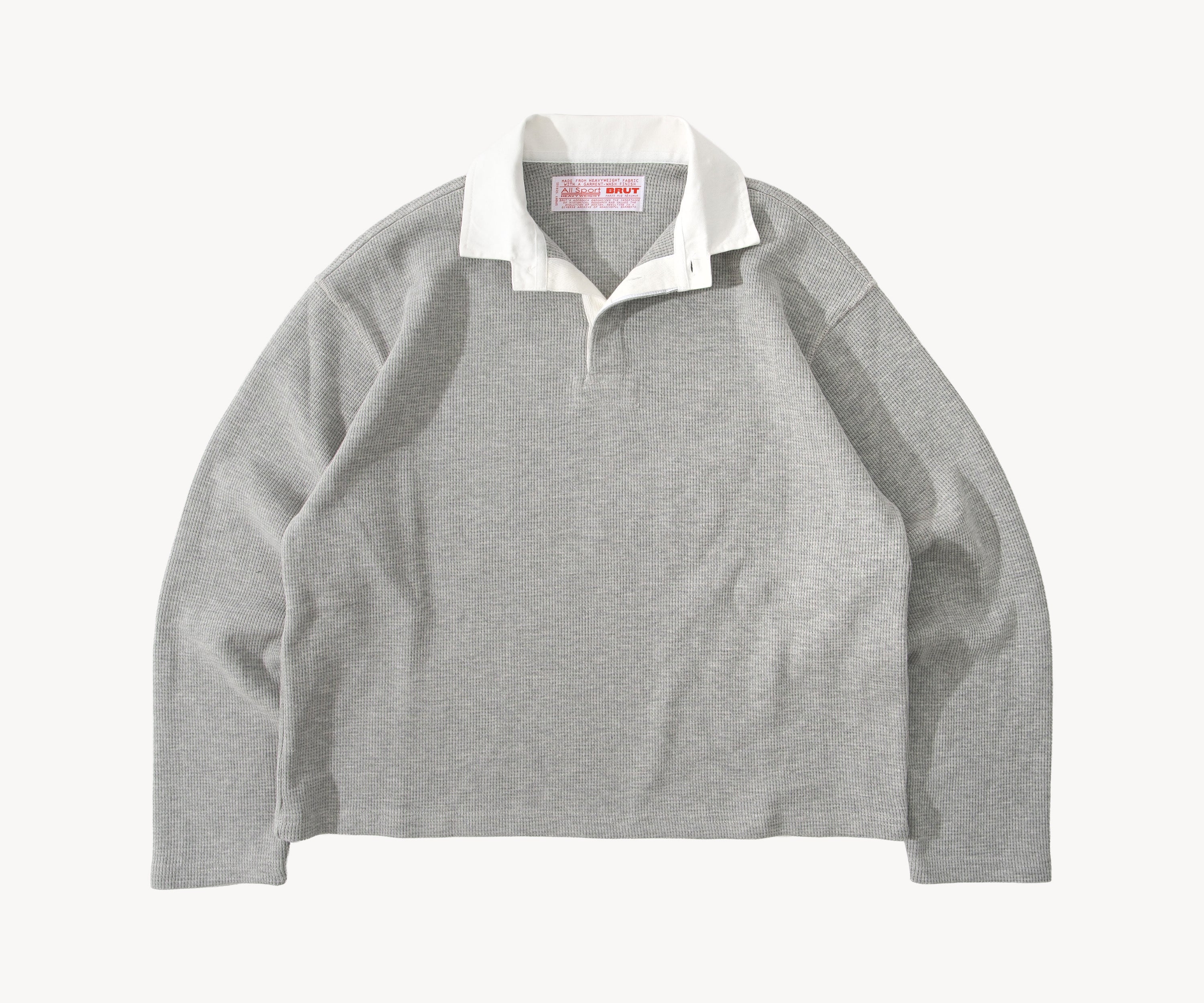 THE THERMAL POLO Sweats X-SMALL / GRIS CHINÉ - BRUT Clothing
