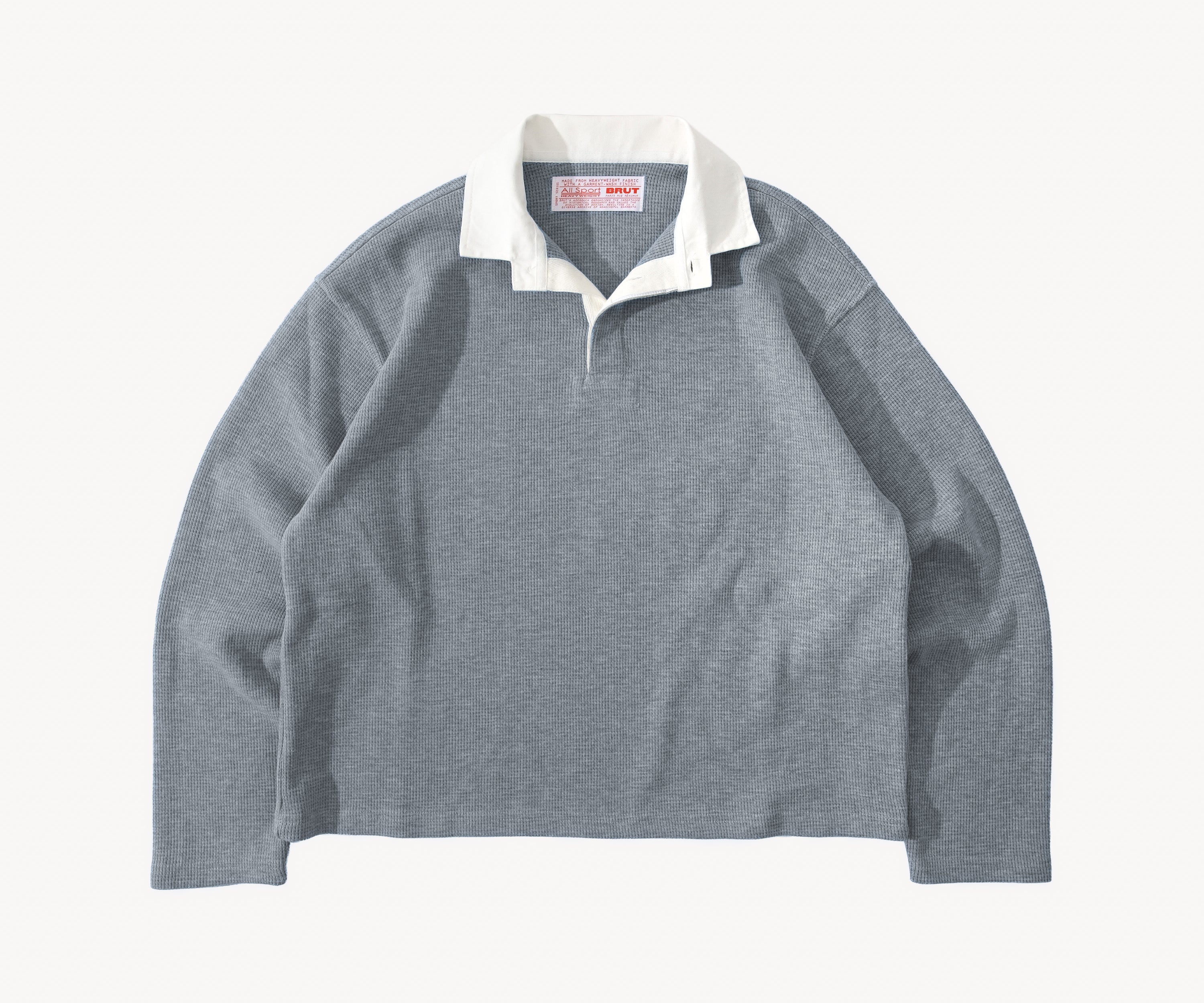 THE THERMAL POLO Sweats X-SMALL / BLEU PÂLE - BRUT Clothing