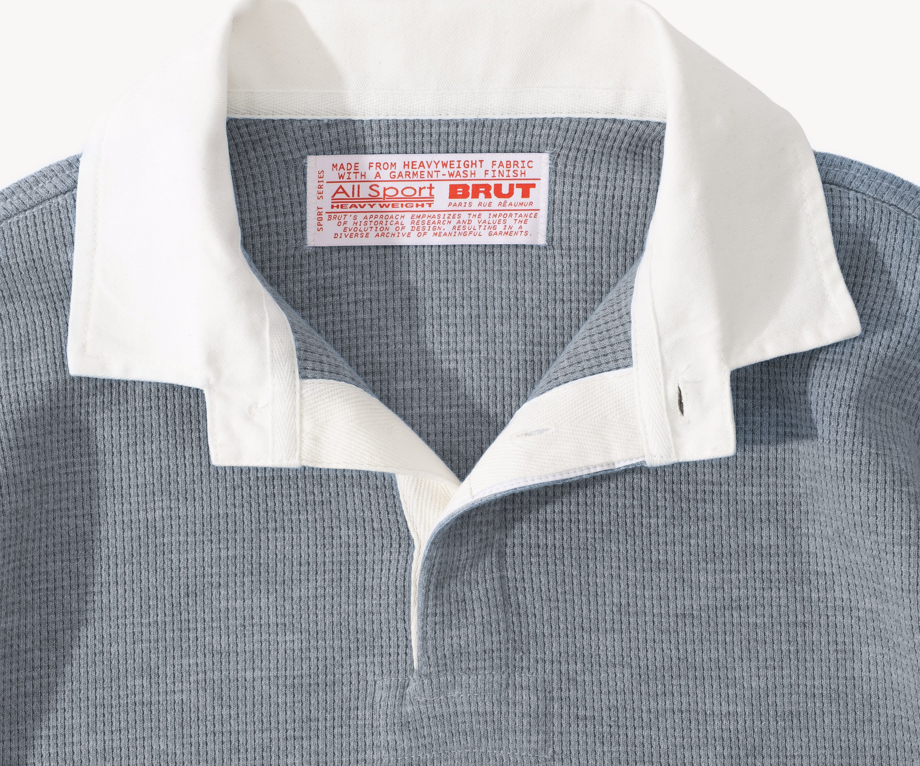 THE THERMAL POLO Sweats X-SMALL / BLEU PÂLE - BRUT Clothing