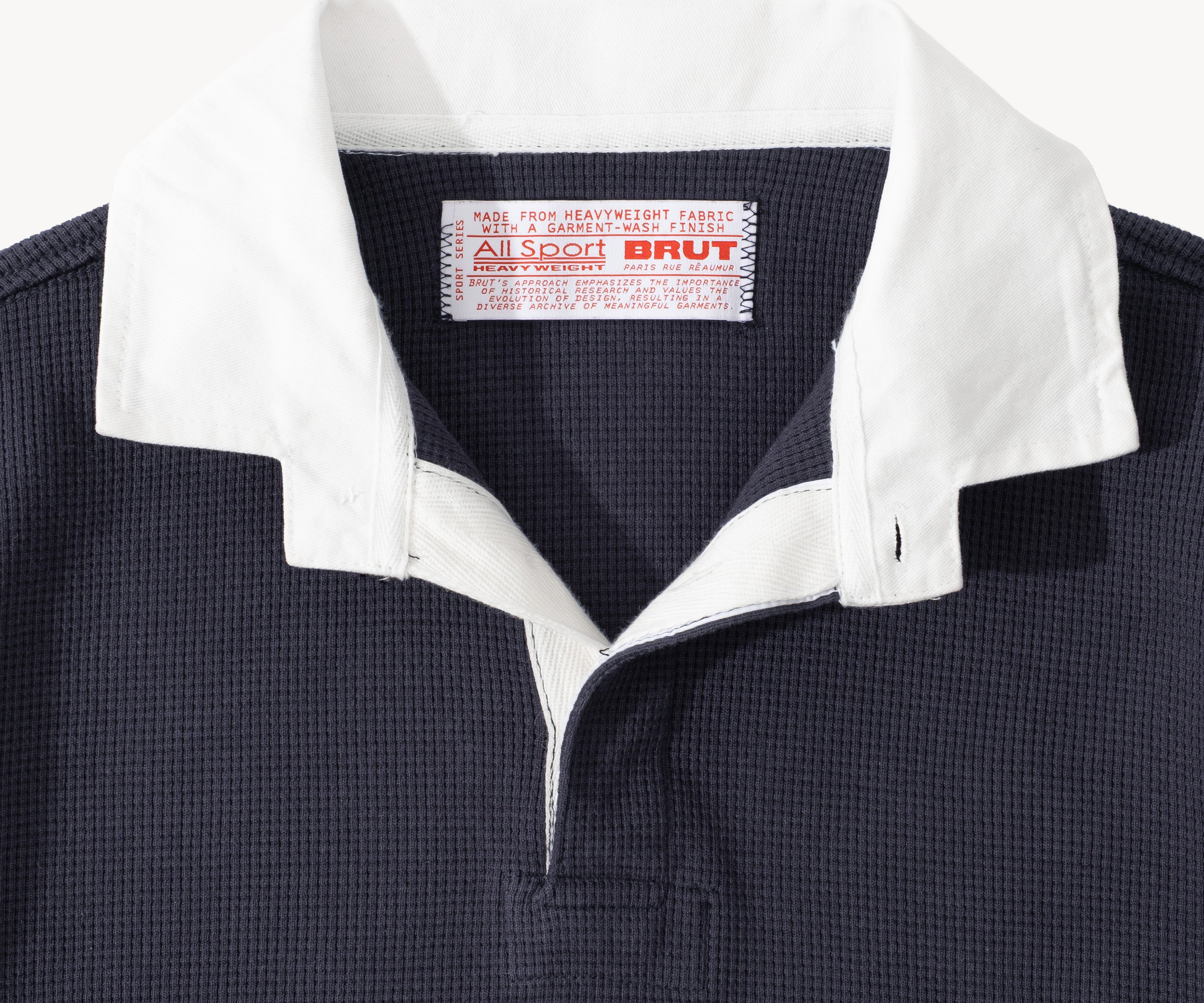 THE THERMAL POLO Sweatshirts X-SMALL / NAVY - BRUT Clothing
