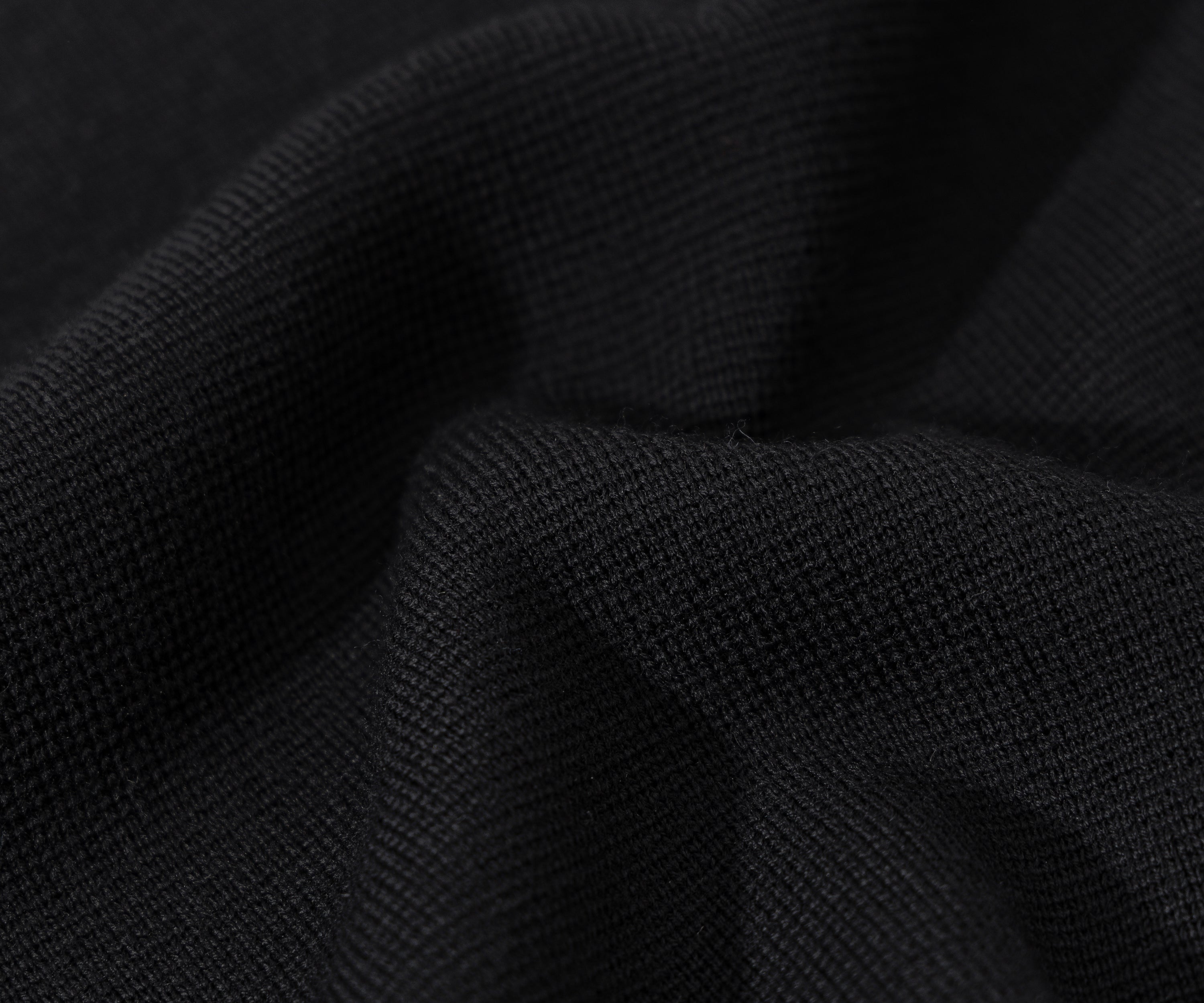 THE THREE BUTTONS Tricot XS / NOIR - BRUT Clothing