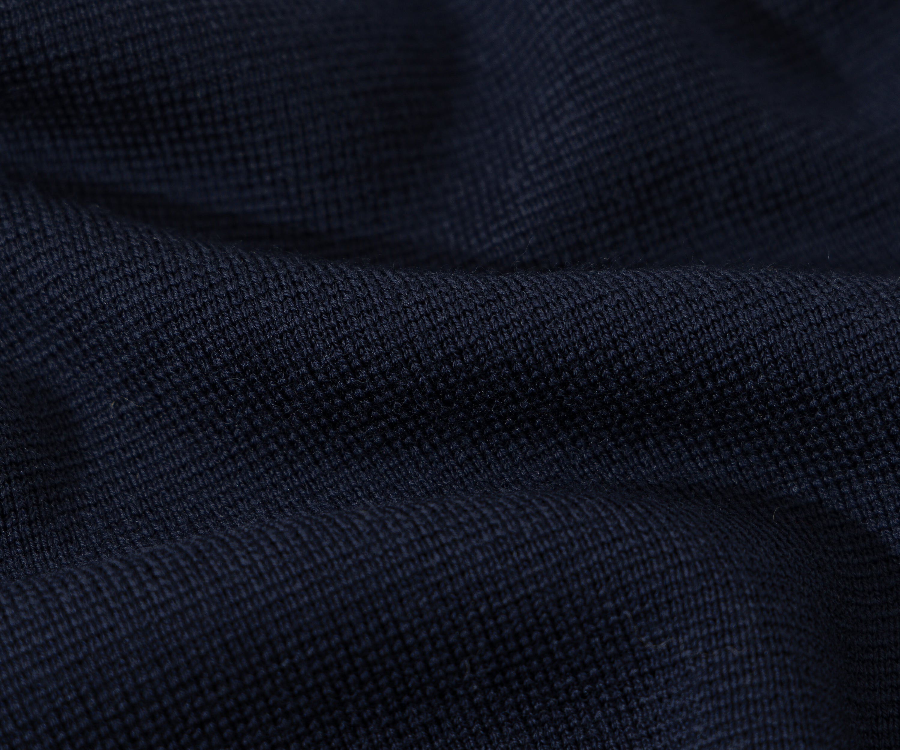 THE THREE BUTTONS POLO, maille, taille XS / BLEU MARINE - BRUT Clothing