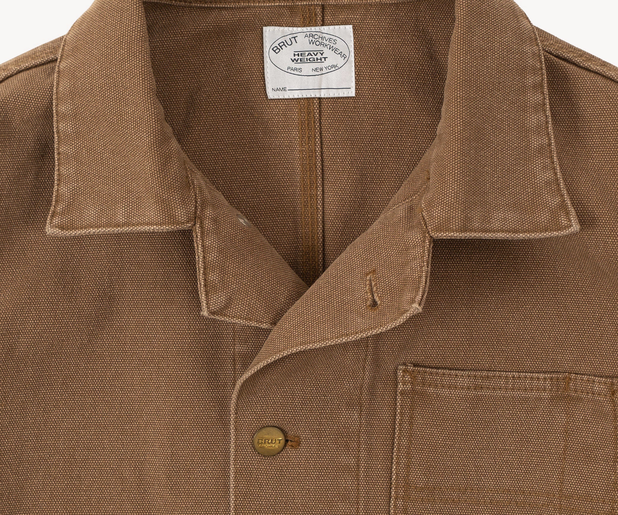 THE TOOLS JACKET Coats & Jackets X-SMALL / BROWN - BRUT Clothing