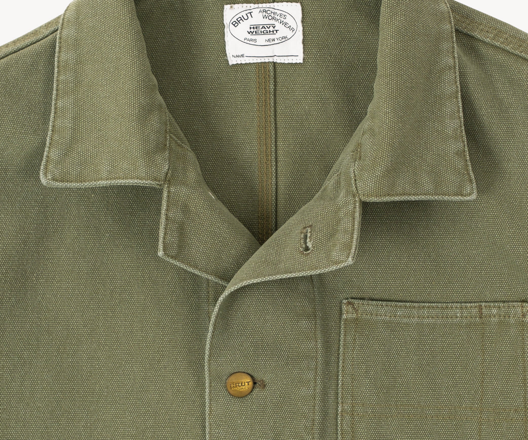 THE TOOLS JACKET Manteaux et vestes XS / VERT OLIVE - BRUT Clothing
