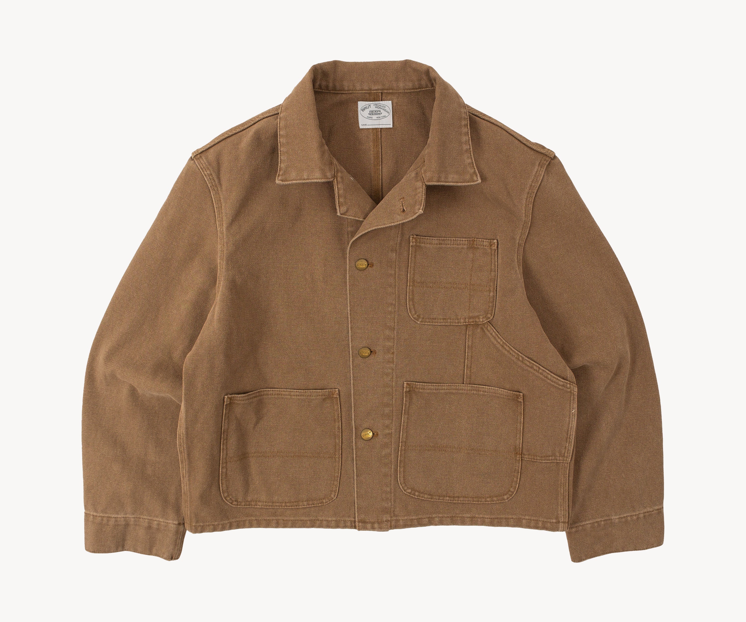 THE TOOLS JACKET Coats & Jackets X-SMALL / BROWN - BRUT Clothing