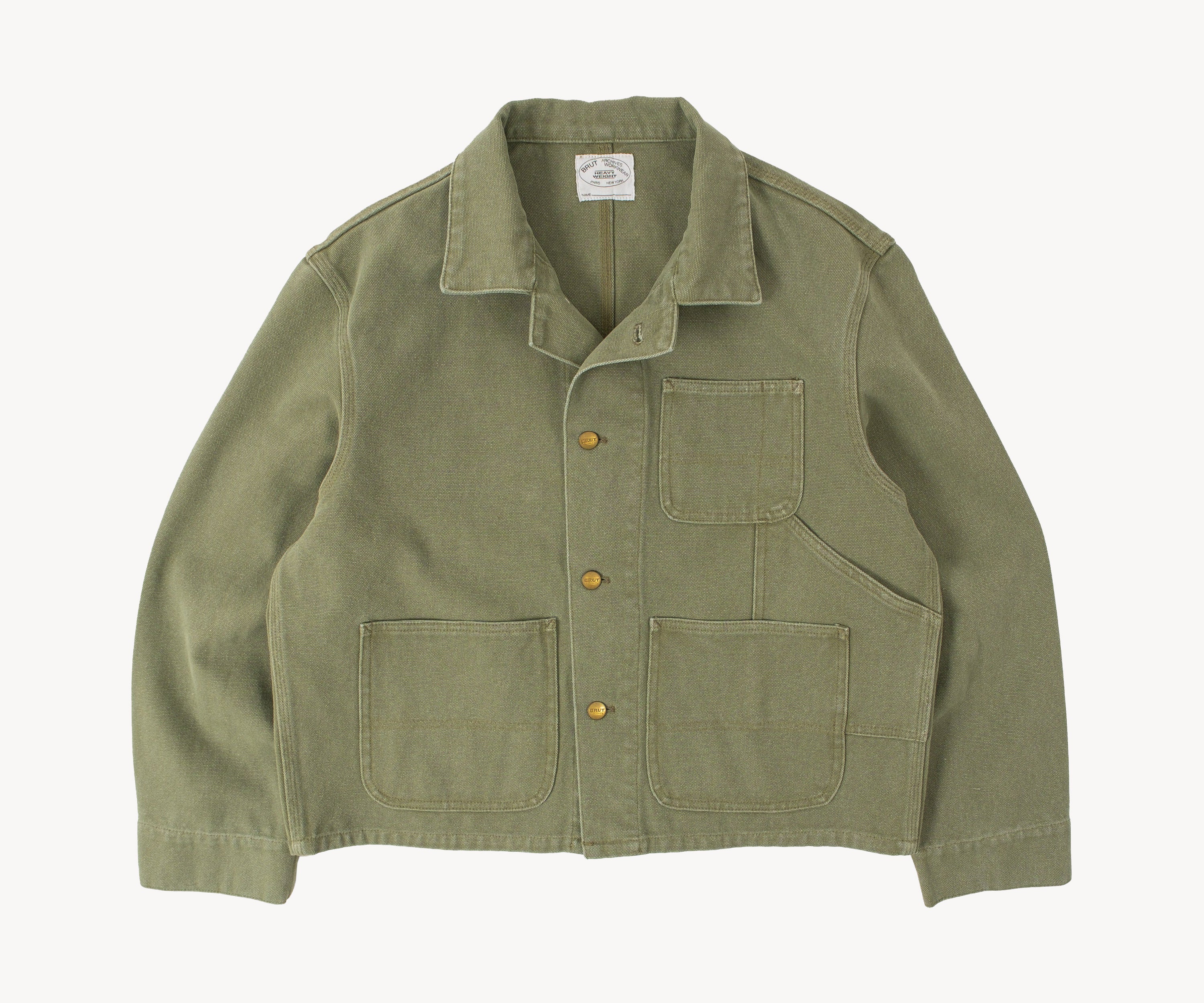 THE TOOLS JACKET Manteaux et vestes XS / VERT OLIVE - BRUT Clothing