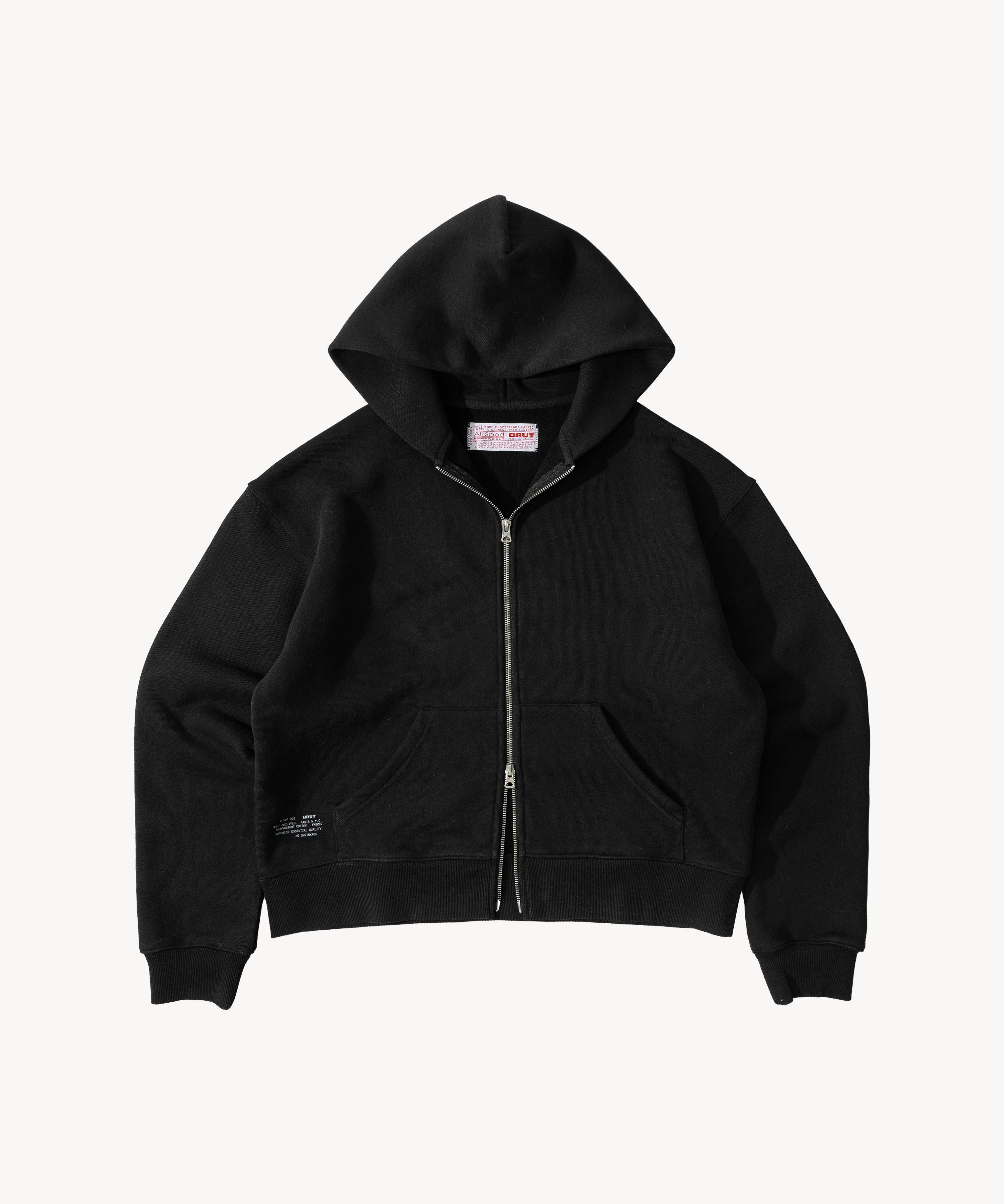 THE RIVET PLEATED JACKET - BLACK | BRUT CLOTHING – BRUT Clothing