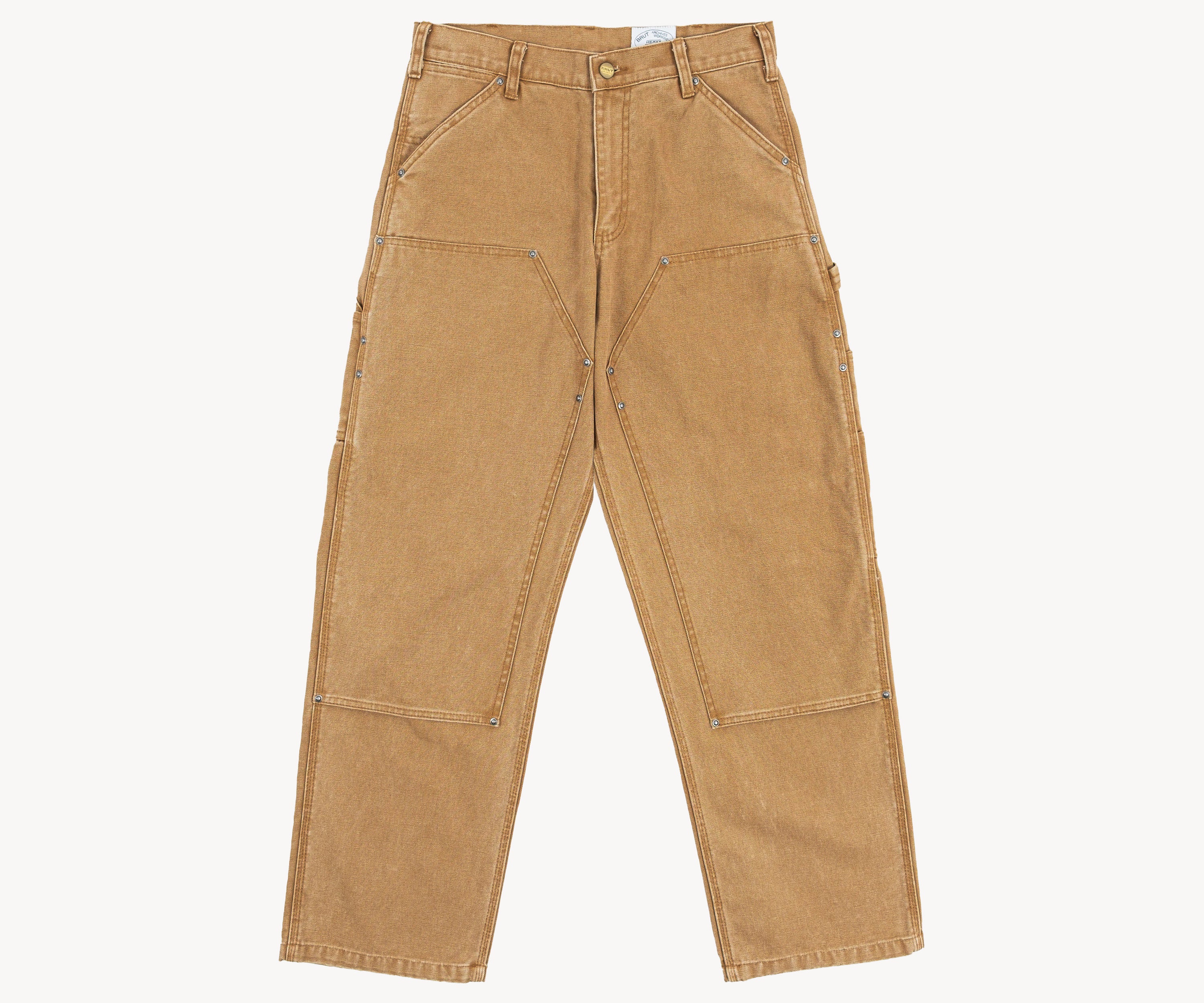 THE TILER WORK PANTS Taille US 26 / FR 36 / MARRON CANARD - BRUT Clothing