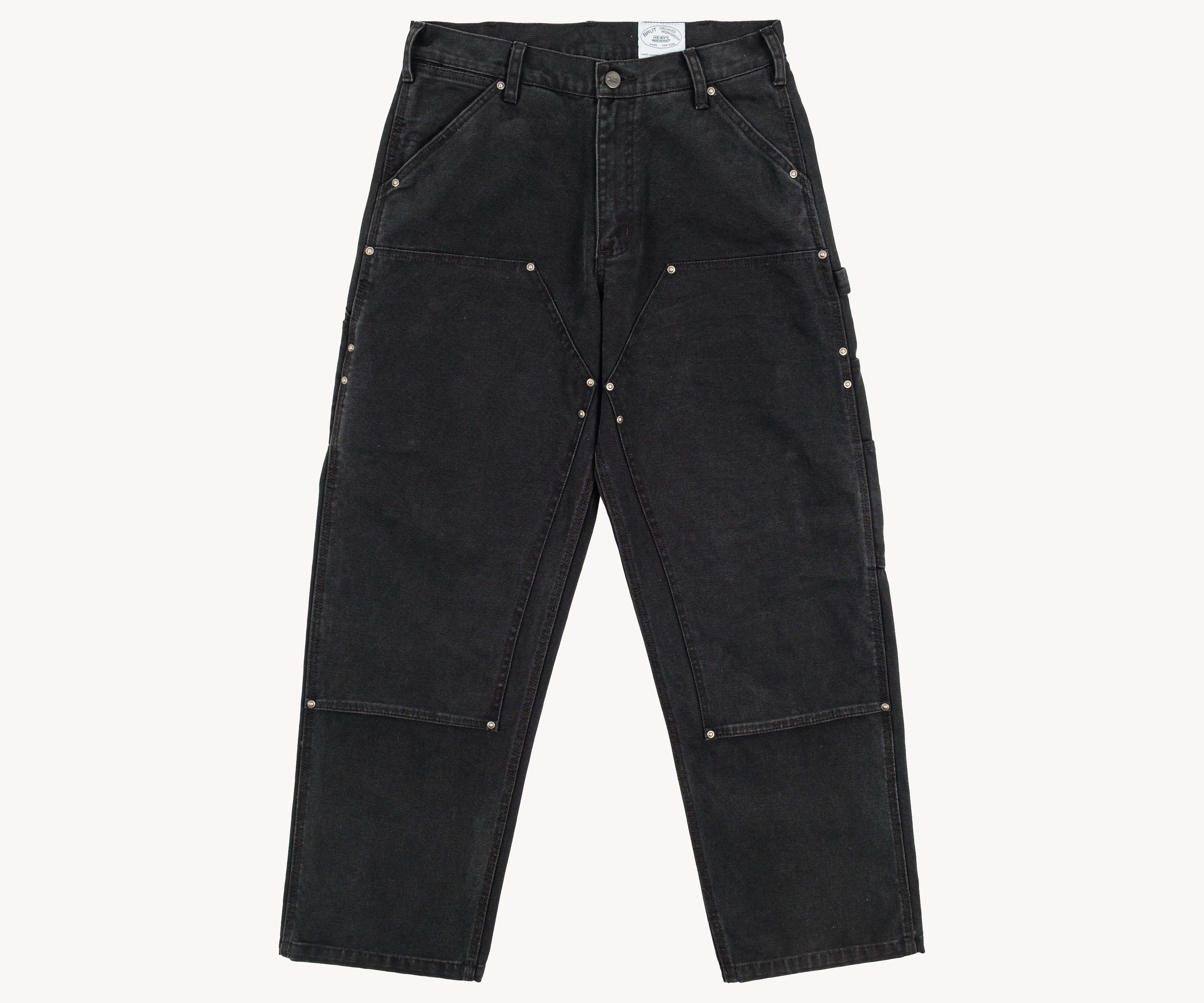 THE TILER WORK PANTS Taille US 26 / FR 36 / NOIR - BRUT Clothing