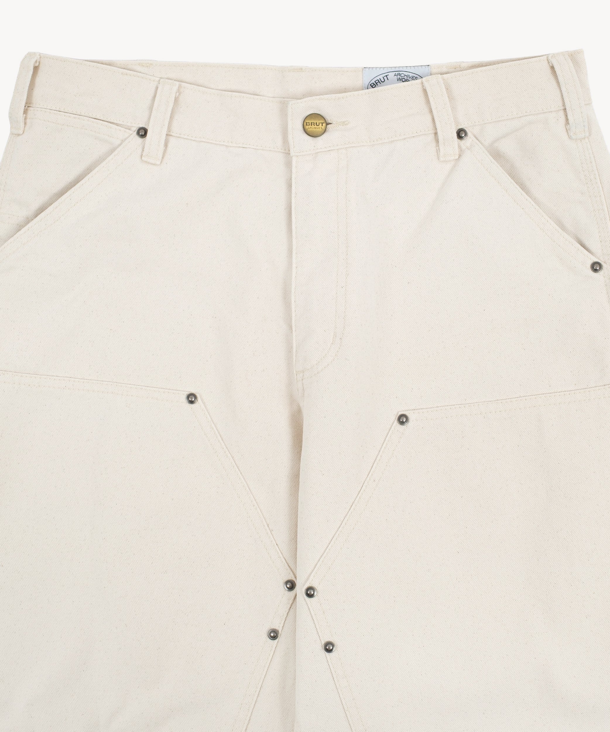 THE TILER WORK PANTS - NATURAL | BRUT Clothing