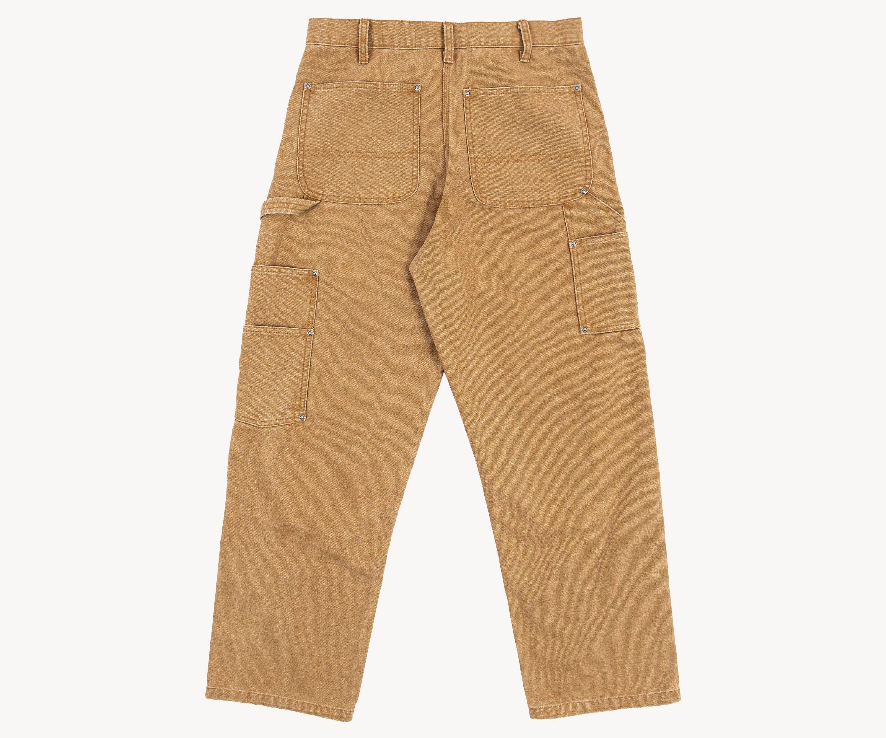 THE TILER WORK PANTS Taille US 26 / FR 36 / MARRON CANARD - BRUT Clothing