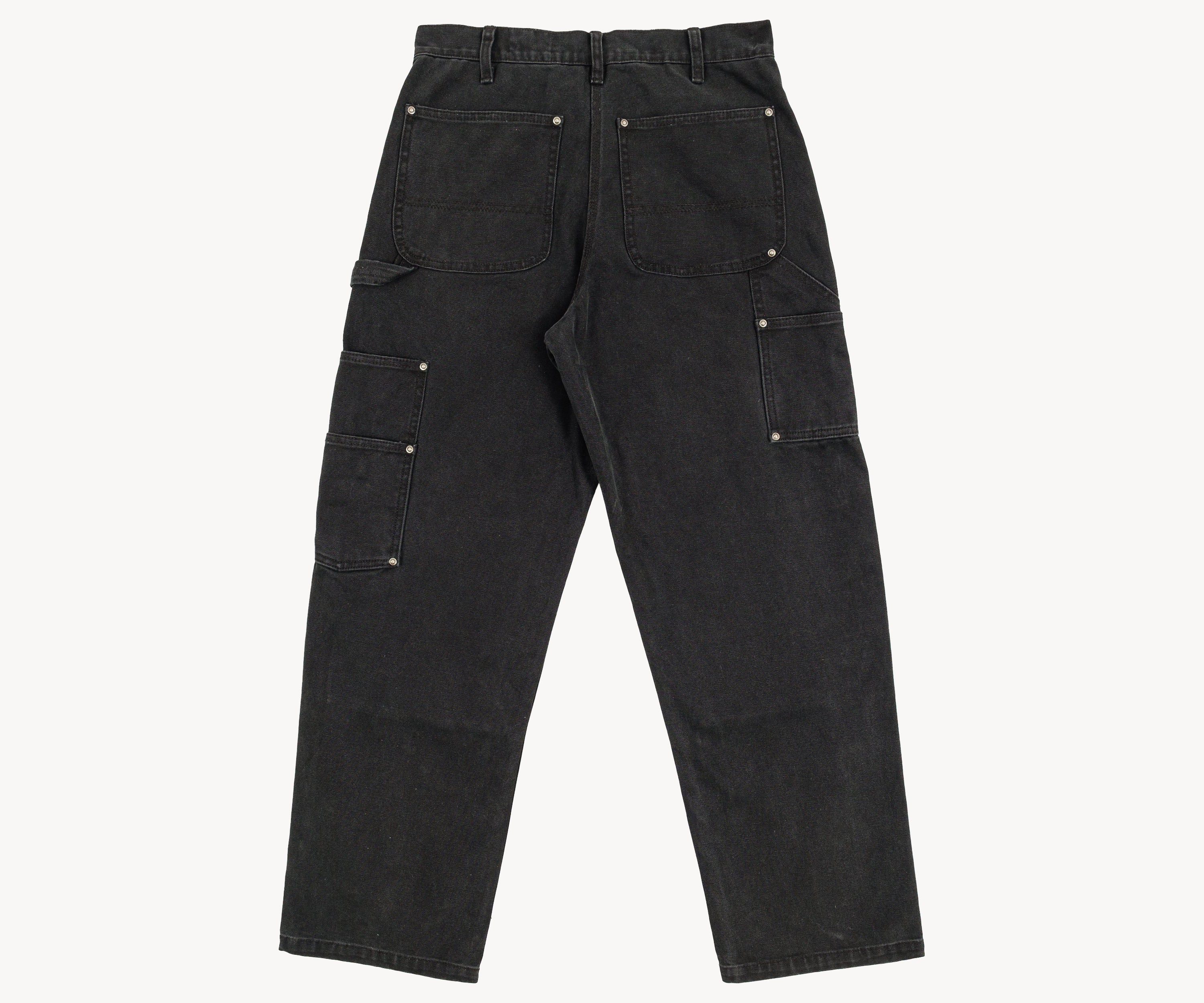 THE TILER WORK PANTS Taille US 26 / FR 36 / NOIR - BRUT Clothing