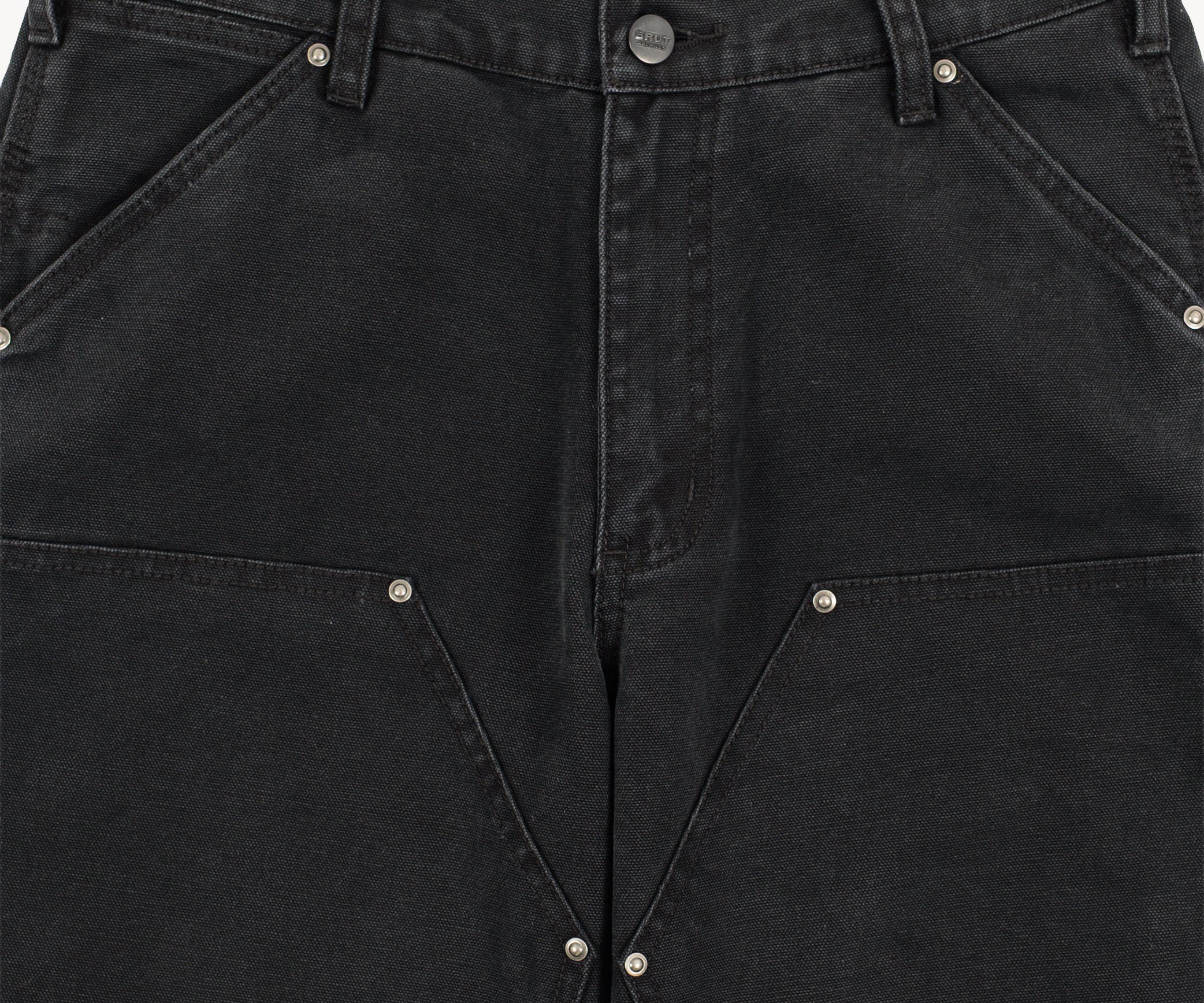 THE TILER WORK PANTS Taille US 26 / FR 36 / NOIR - BRUT Clothing