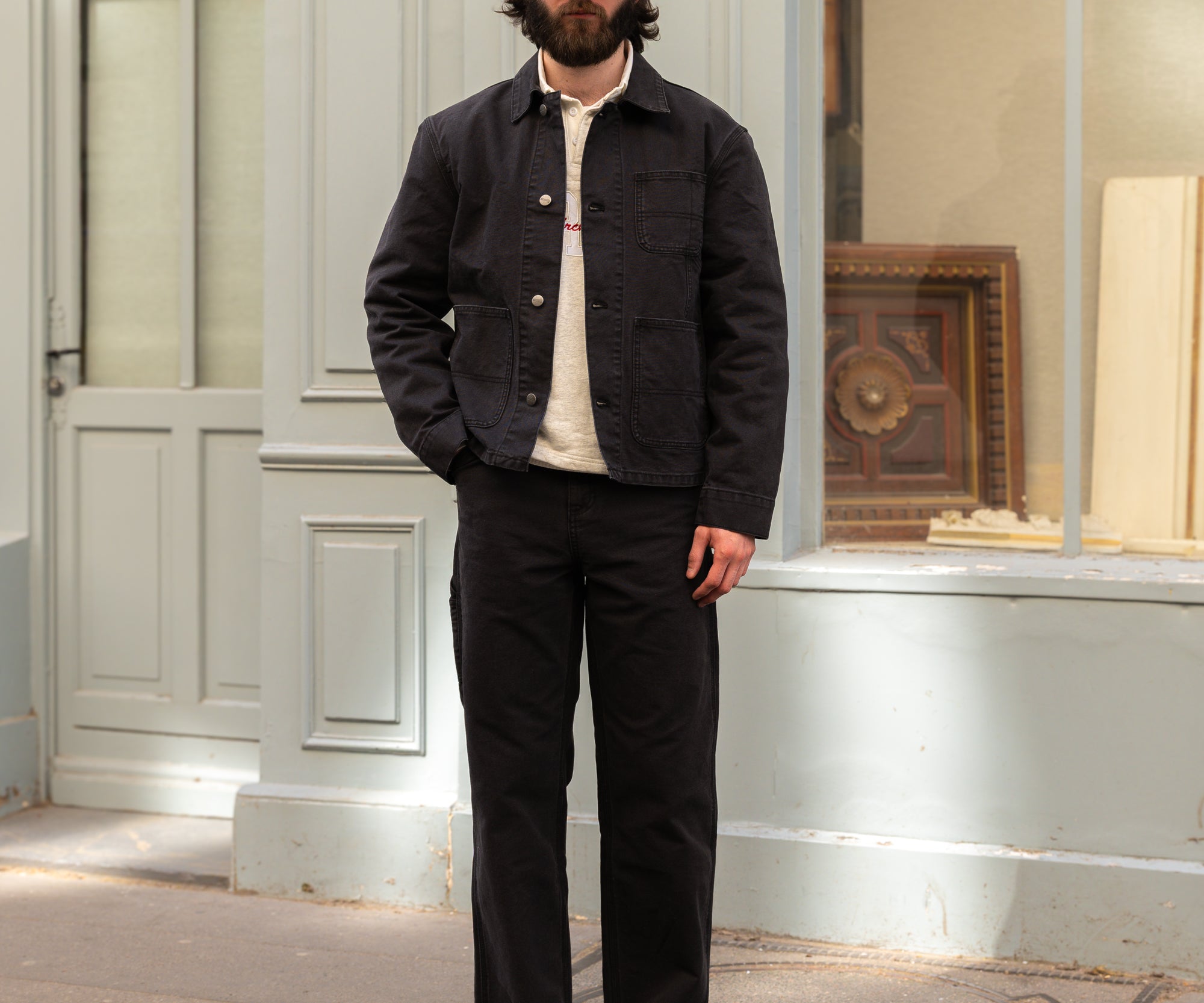THE TOOLS PANTS Pants US26 / FR36 / BLACK CANVAS - BRUT Clothing