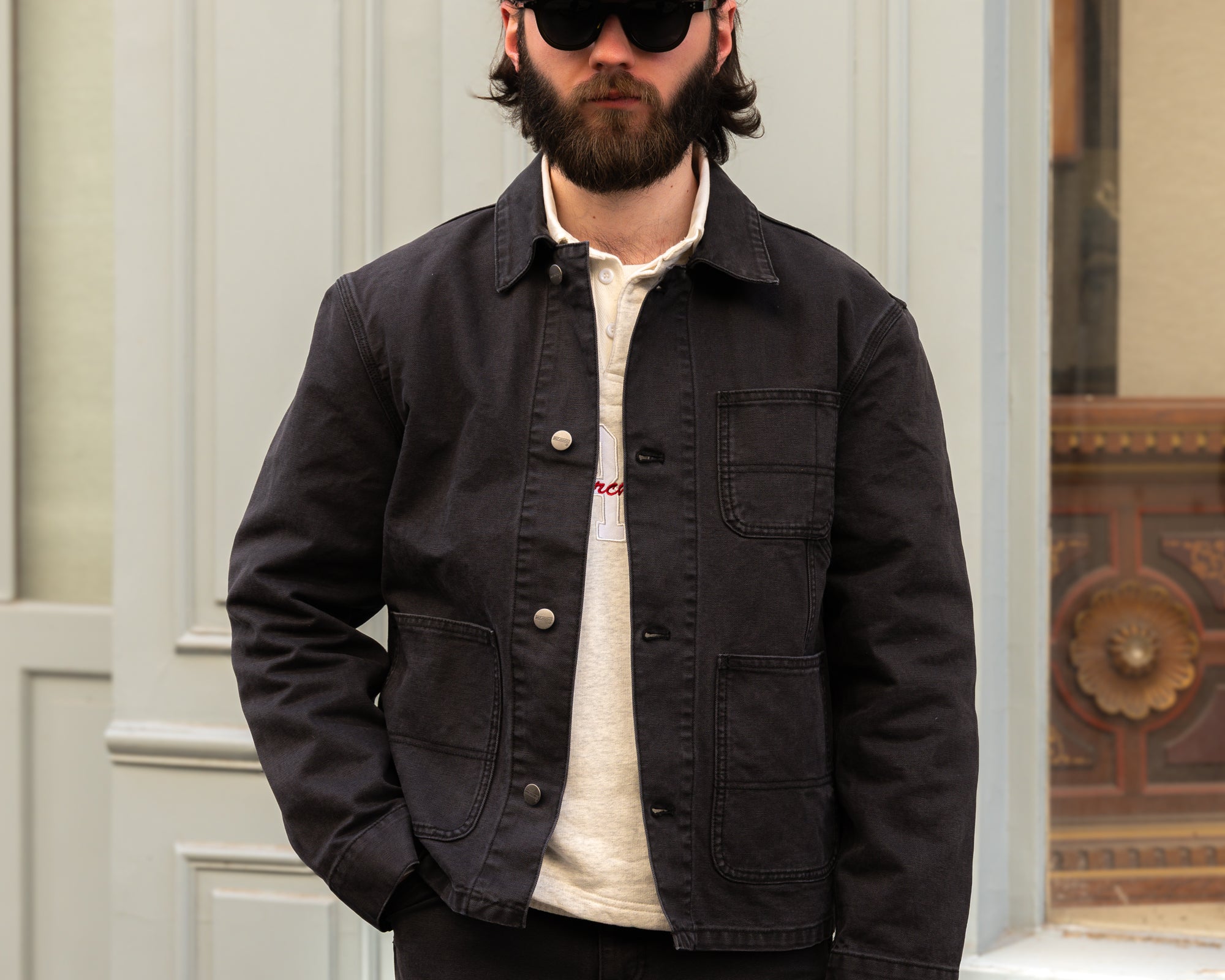 THE TOOLS JACKET Coats & Jackets X-SMALL / BLACK CANVAS - BRUT Clothing