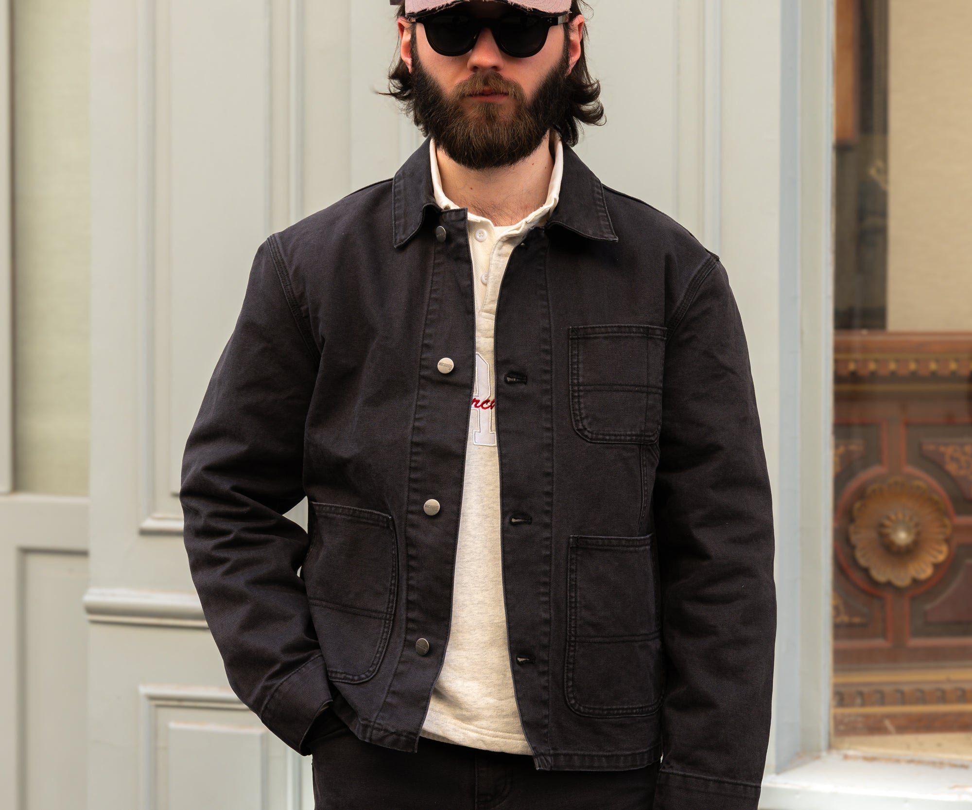 THE TOOLS JACKET Coats & Jackets X-SMALL / BLACK CANVAS - BRUT Clothing