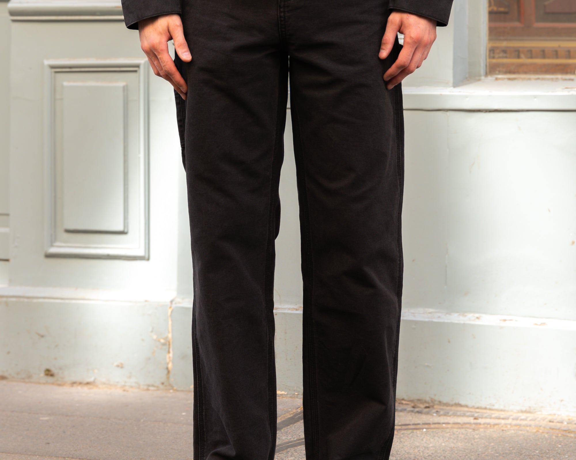 THE TOOLS PANTS Pants US26 / FR36 / BLACK CANVAS - BRUT Clothing