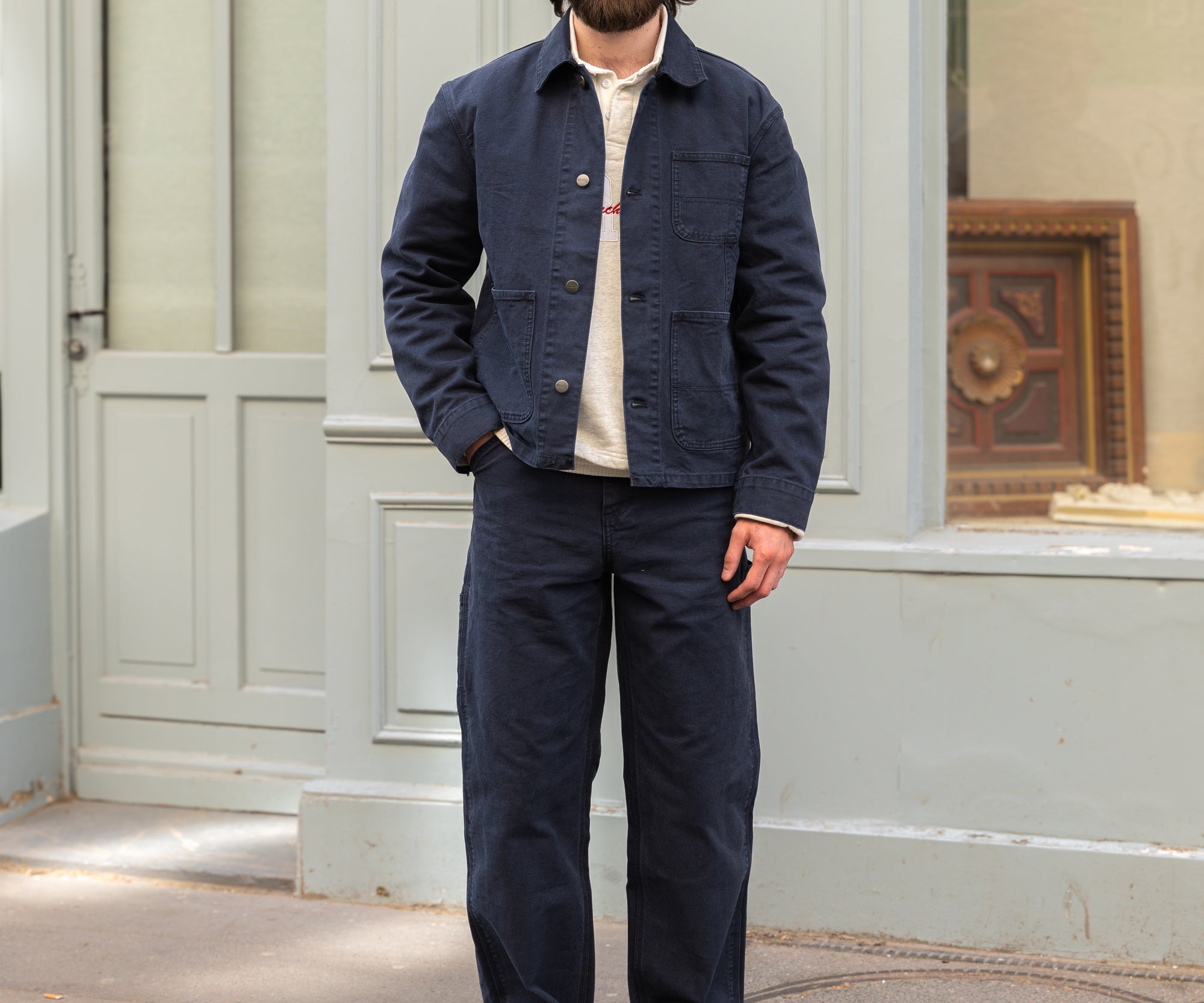 THE TOOLS PANTS Pants US26 / FR36 / NAVY CANVAS - BRUT Clothing