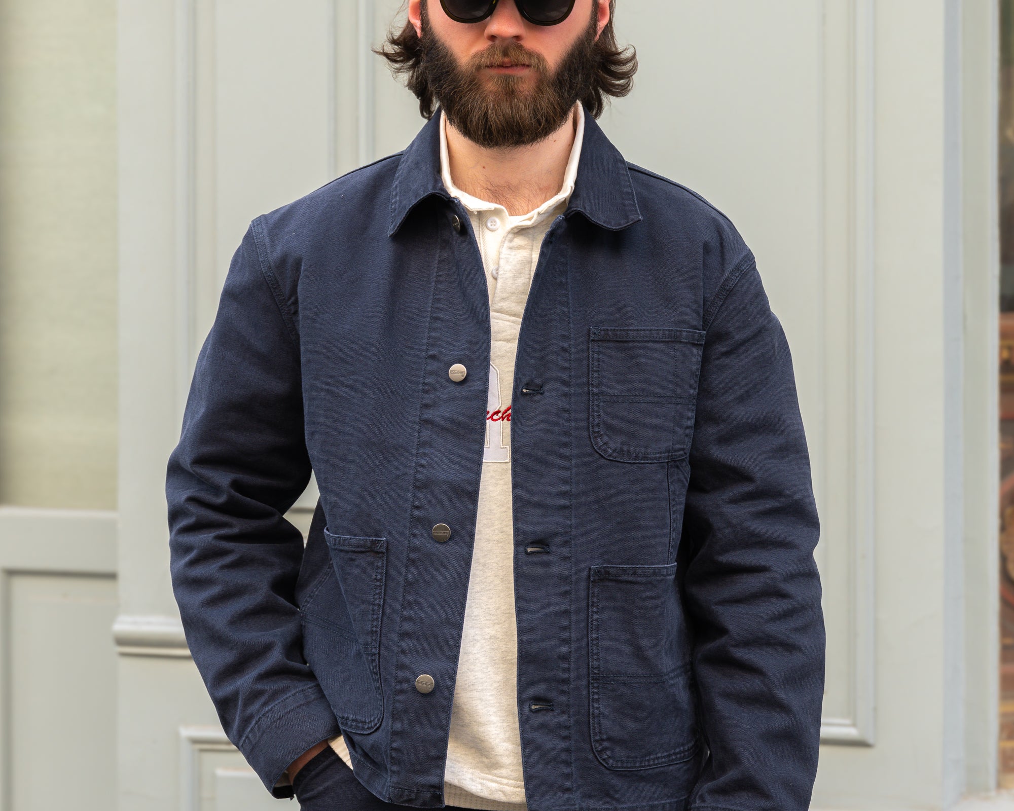 THE TOOLS JACKET Coats & Jackets X-SMALL / NAVY CANVAS - BRUT Clothing