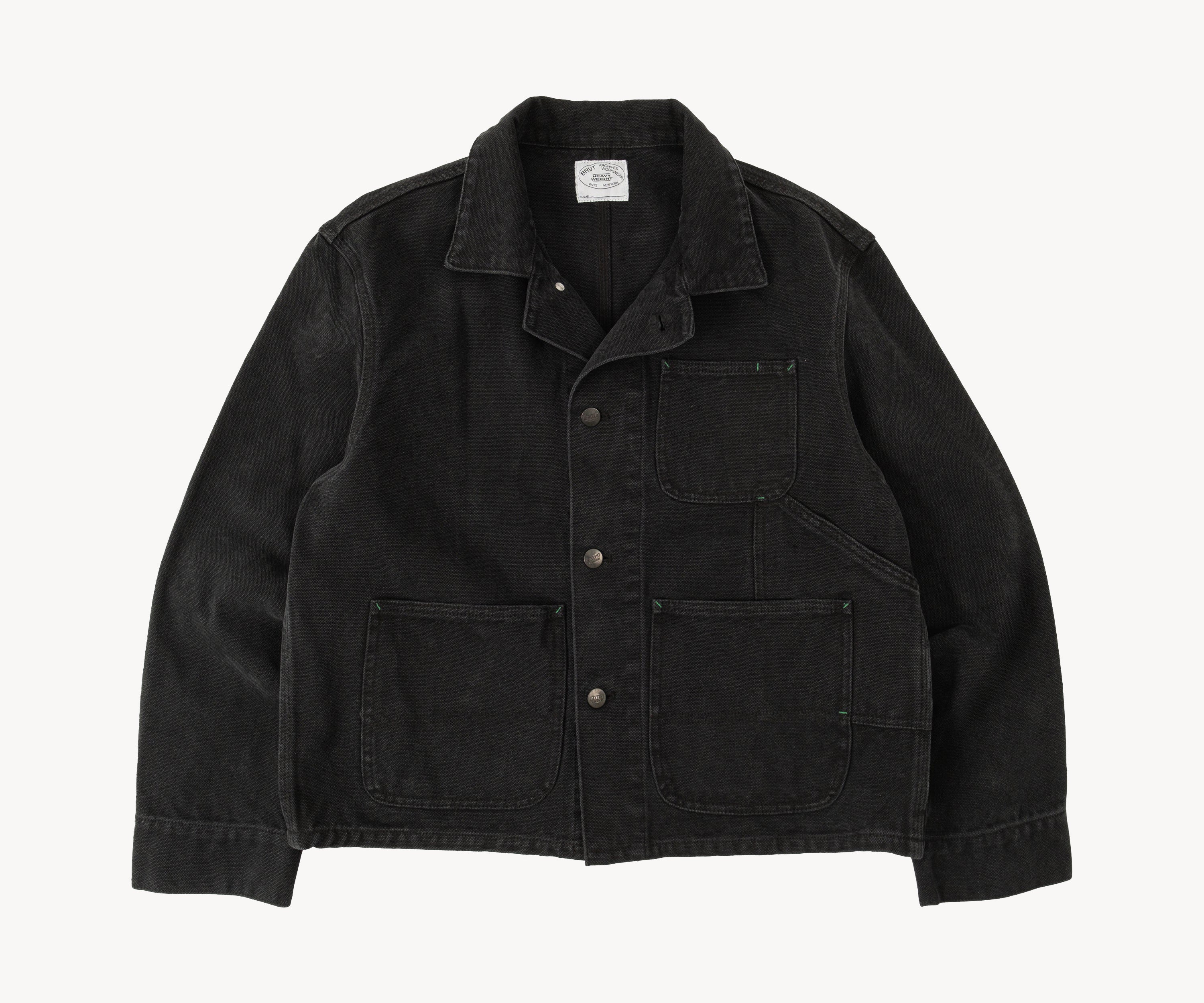 THE TOOLS JACKET Manteaux et vestes XS / NOIR - BRUT Clothing