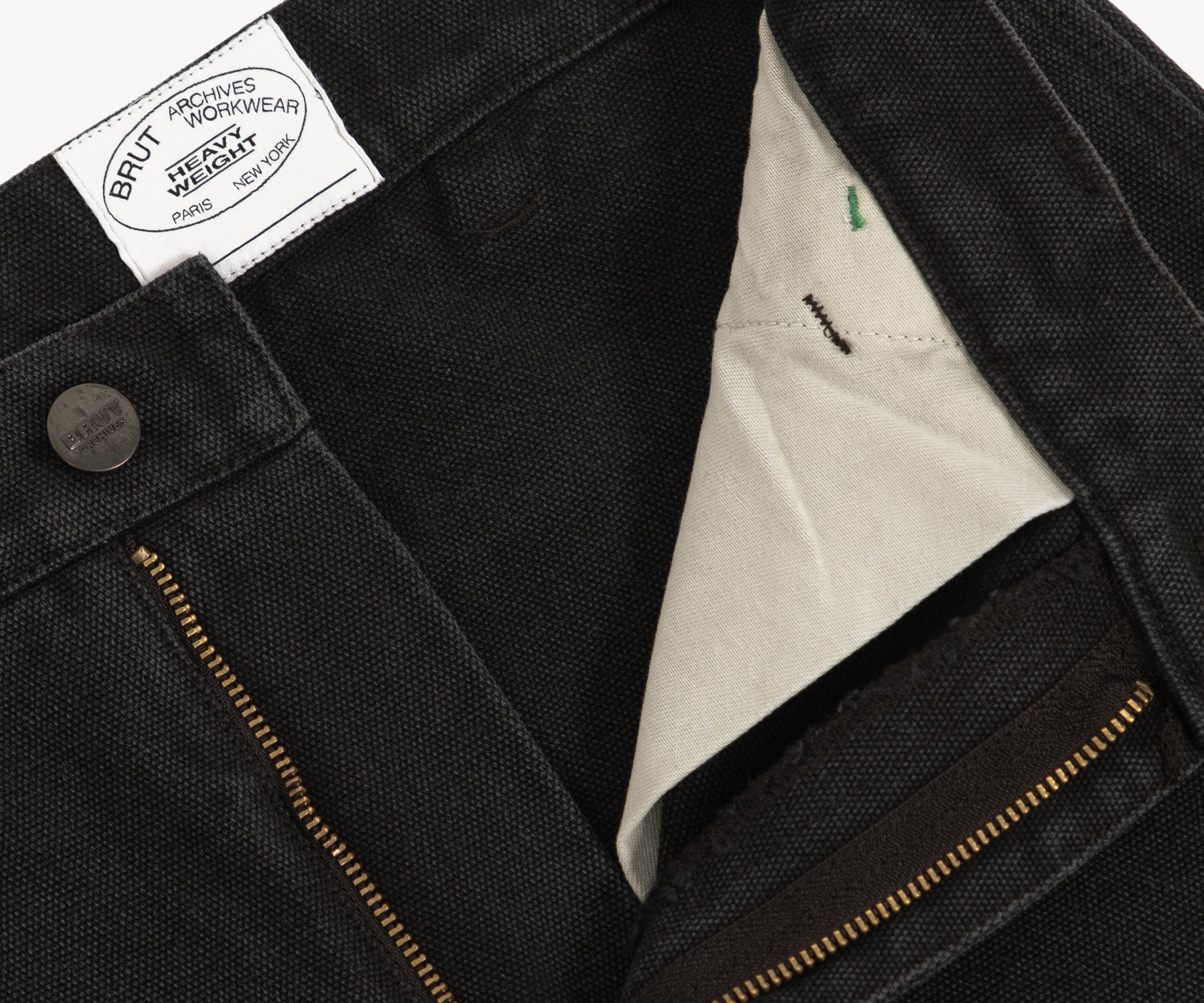 THE TOOLS PANTS Taille US 26 / FR 36 / NOIR - BRUT Clothing