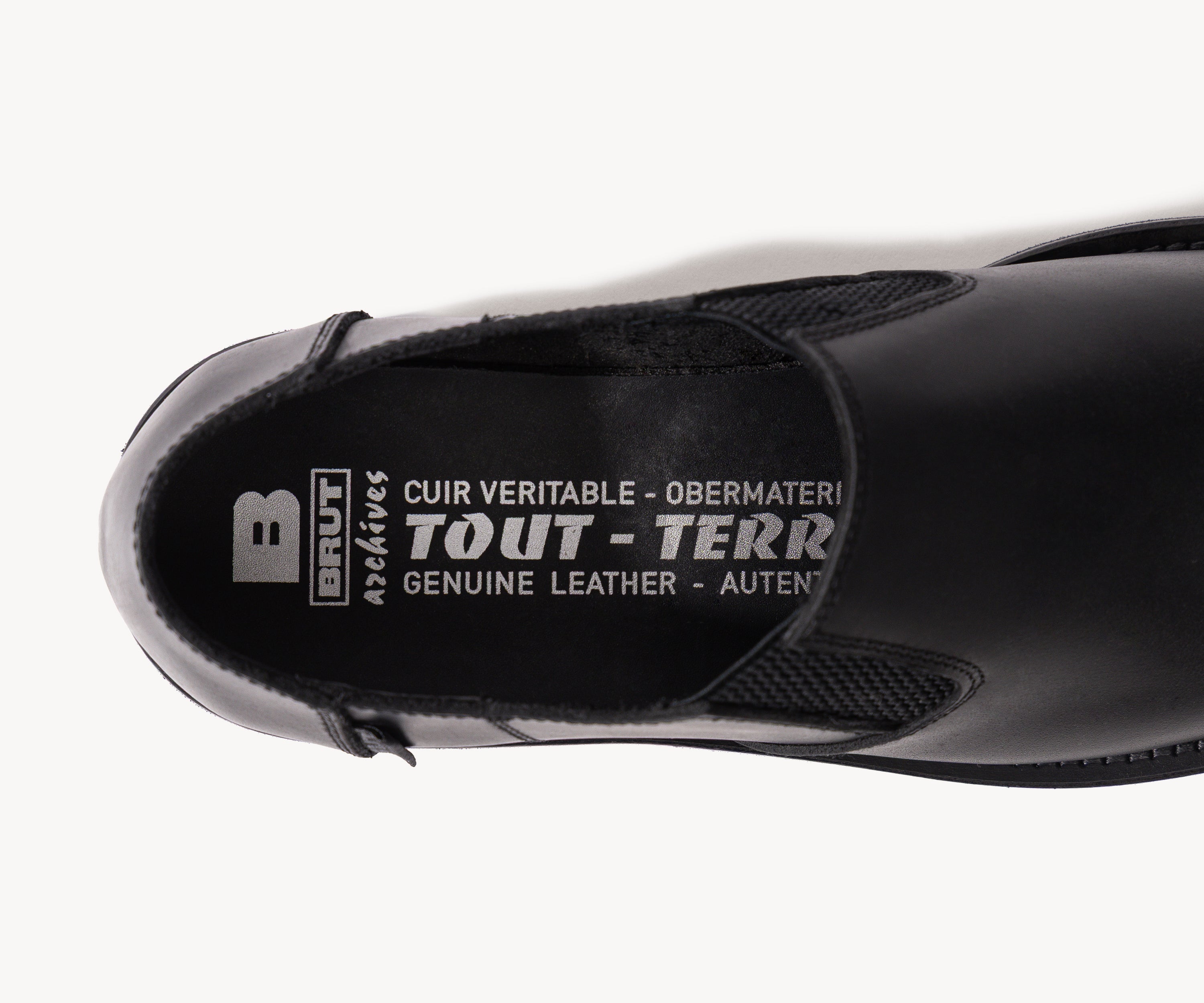 TOUT-TERRAIN SHOES Chaussettes et chaussures 39 EU / 6,5 US / NOIR - BRUT Clothing