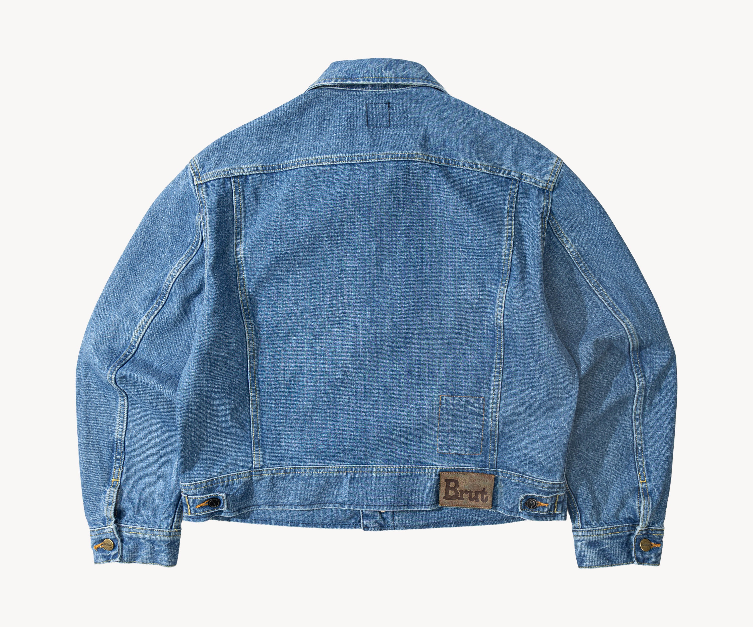THE RIVET TRUCKER JACKET Manteaux et vestes XS / BLUE STONE WASH - BRUT Clothing